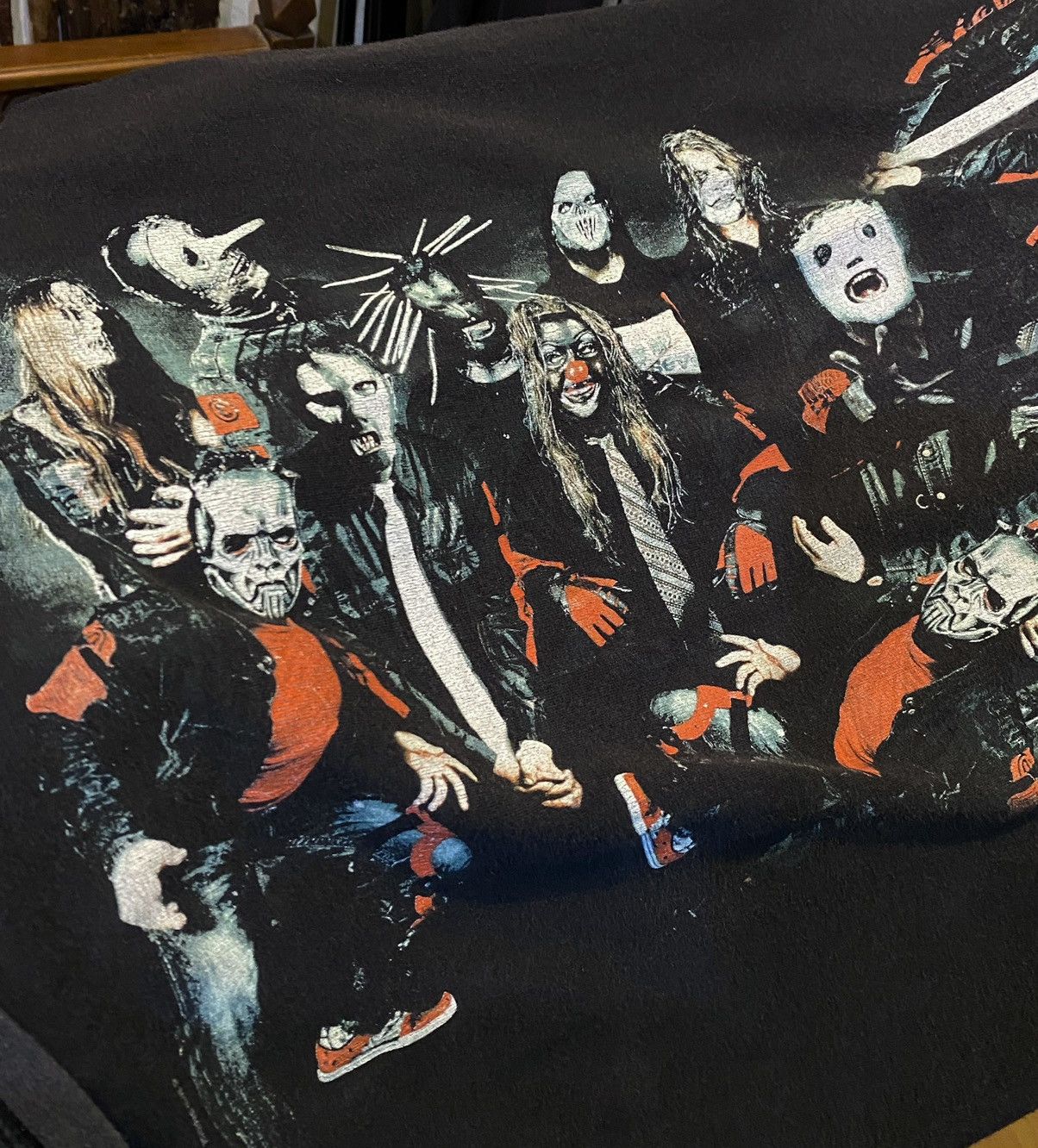 Alstyle × Slipknot × Vintage T shirt Slipknot Band Personil x Air Jordan 1 Shoes 2010 vtg Size US M / EU 48-50 / 2 - 3 Thumbnail