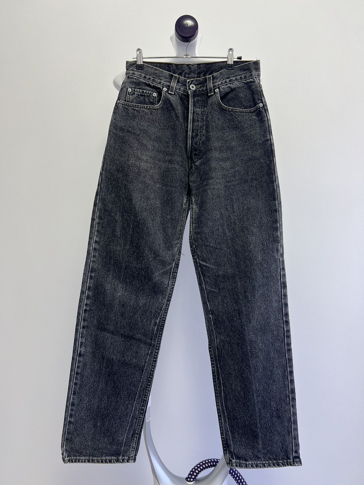 Levi's × Levi's Vintage Clothing × Vintage Vintage Levis 618 Made in Italy Washed Gray Denim Jeans Size US 30 / EU 46 - 2 Thumbnail