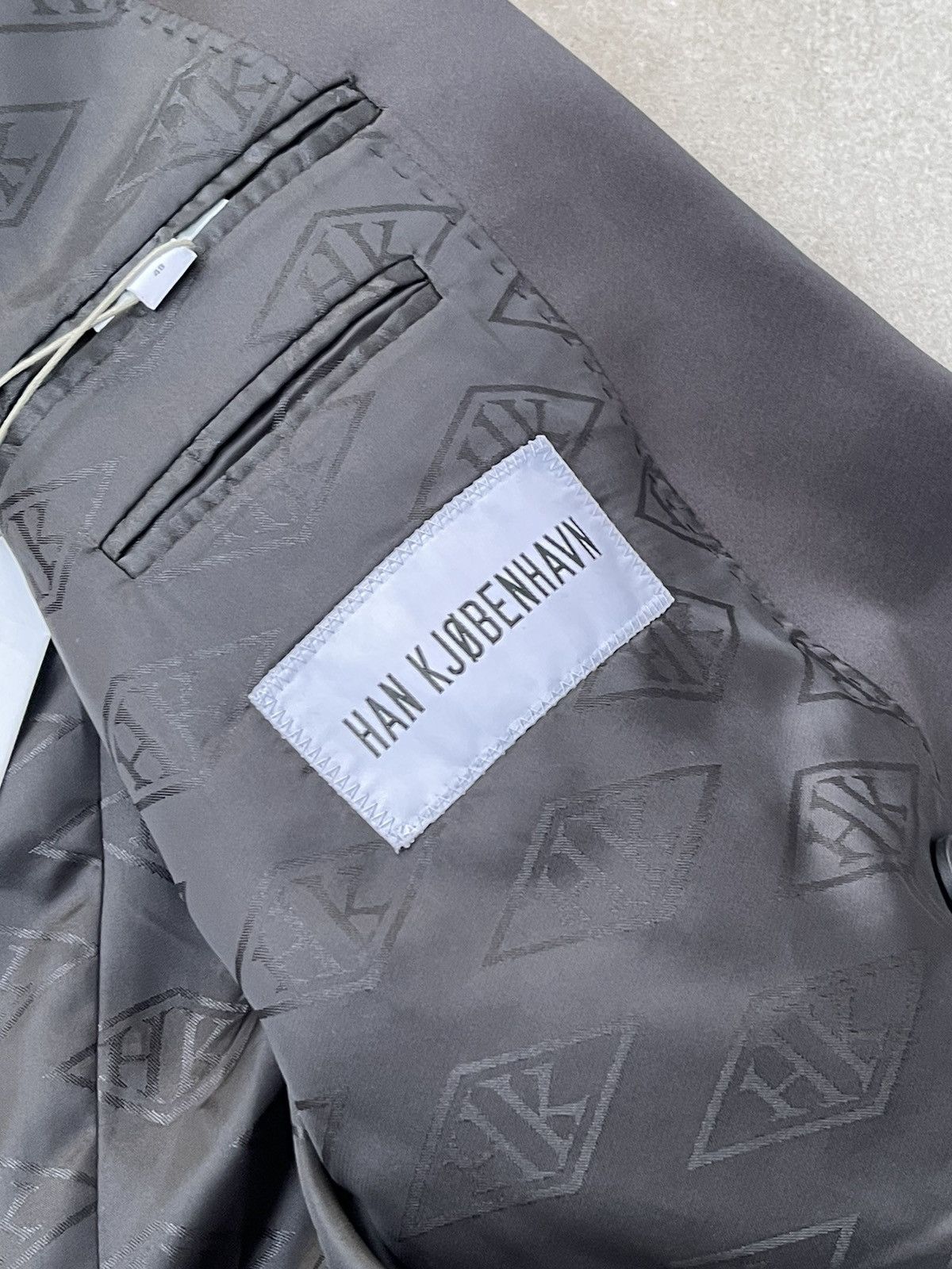 Han Kjobenhavn !DS! AW22 Han Kjobenhavn Boxy Suit Black Blazer Size US M / EU 48-50 / 2 - 21 Thumbnail