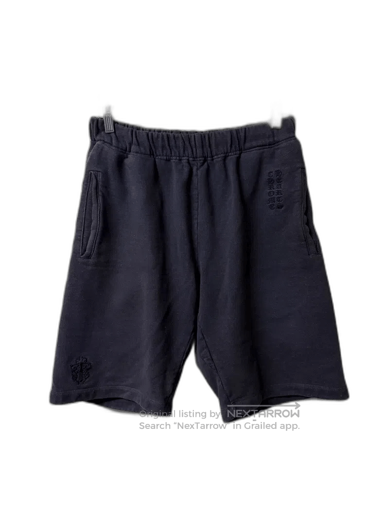 Chrome Hearts Chrome Hearts Black Shorts with Writing. Size US 30 / EU 46 - 1 Thumbnail