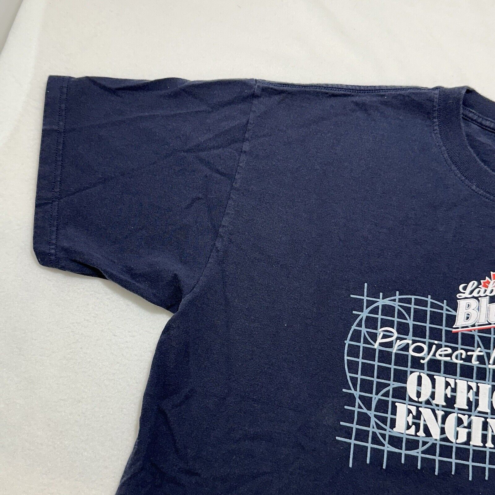 Anvil Labatt Blue Project Blueprint Official Engineer XL T Shirt Size US XL / EU 56 / 4 - 5 Thumbnail