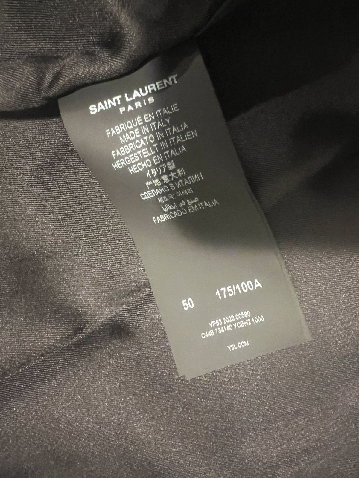 Saint Laurent Paris Saint Laurent men’s leather trench coat. 50/40. $14000 Size US M / EU 48-50 / 2 - 6 Thumbnail