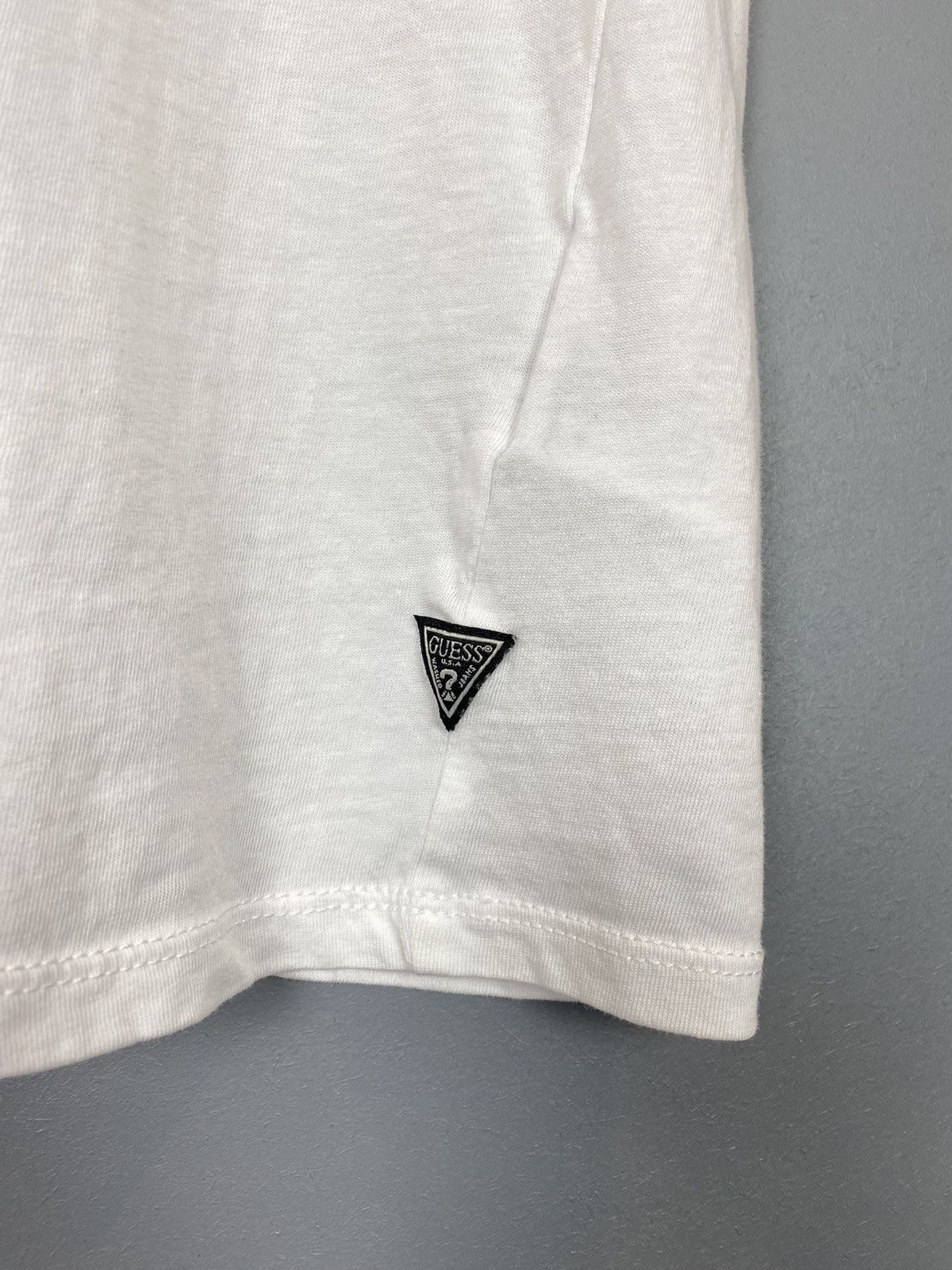 Guess Guess 100% Organic Cotton Men’s Short Sleeve T Shirt S White Size US S / EU 44-46 / 1 - 3 Thumbnail