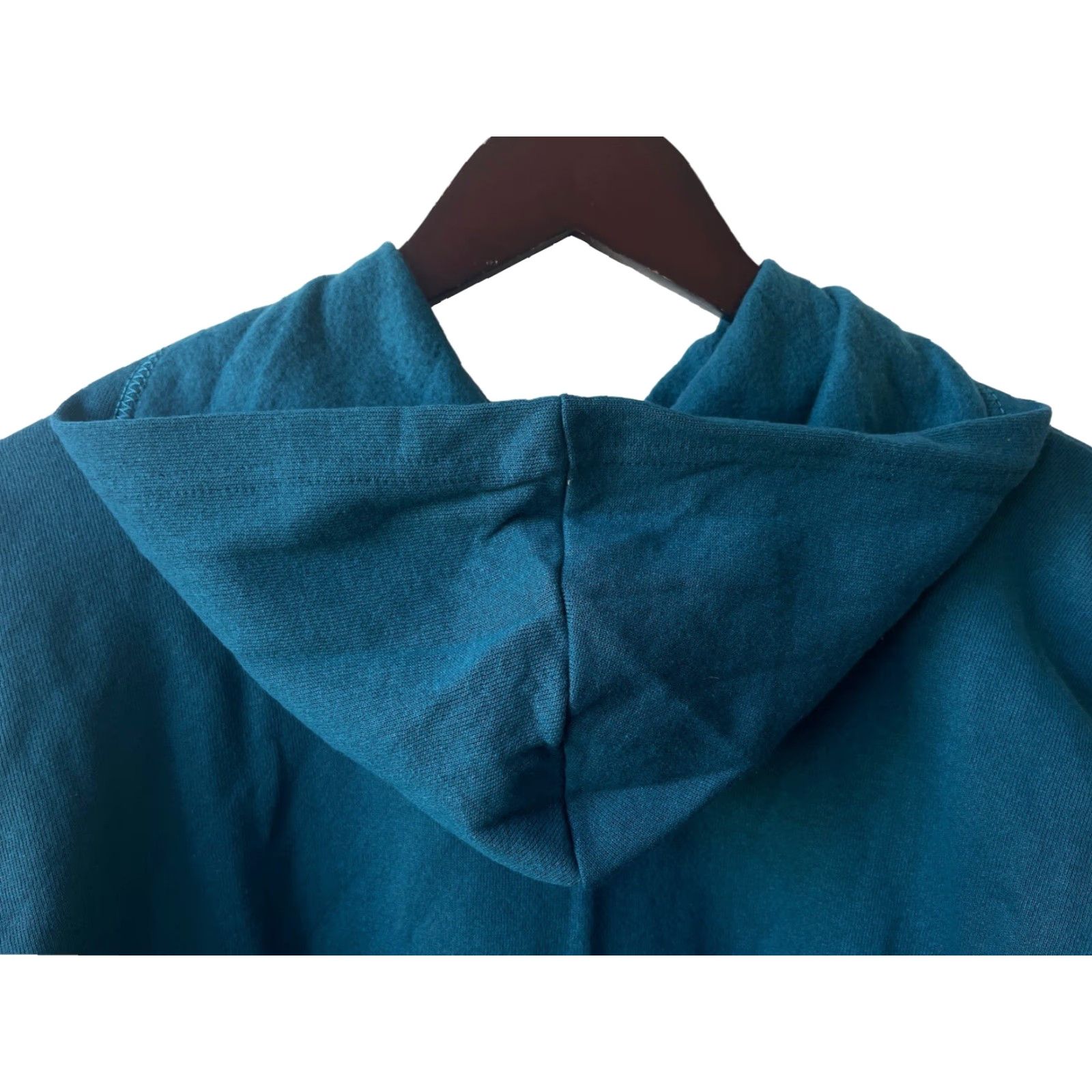 Vintage VINTAGE Signal Hoodie Mens 90s Deadstock NWOT Large Front Graphic Teal Made in USA Blue Shirt? Size US M / EU 48-50 / 2 - 8 Thumbnail