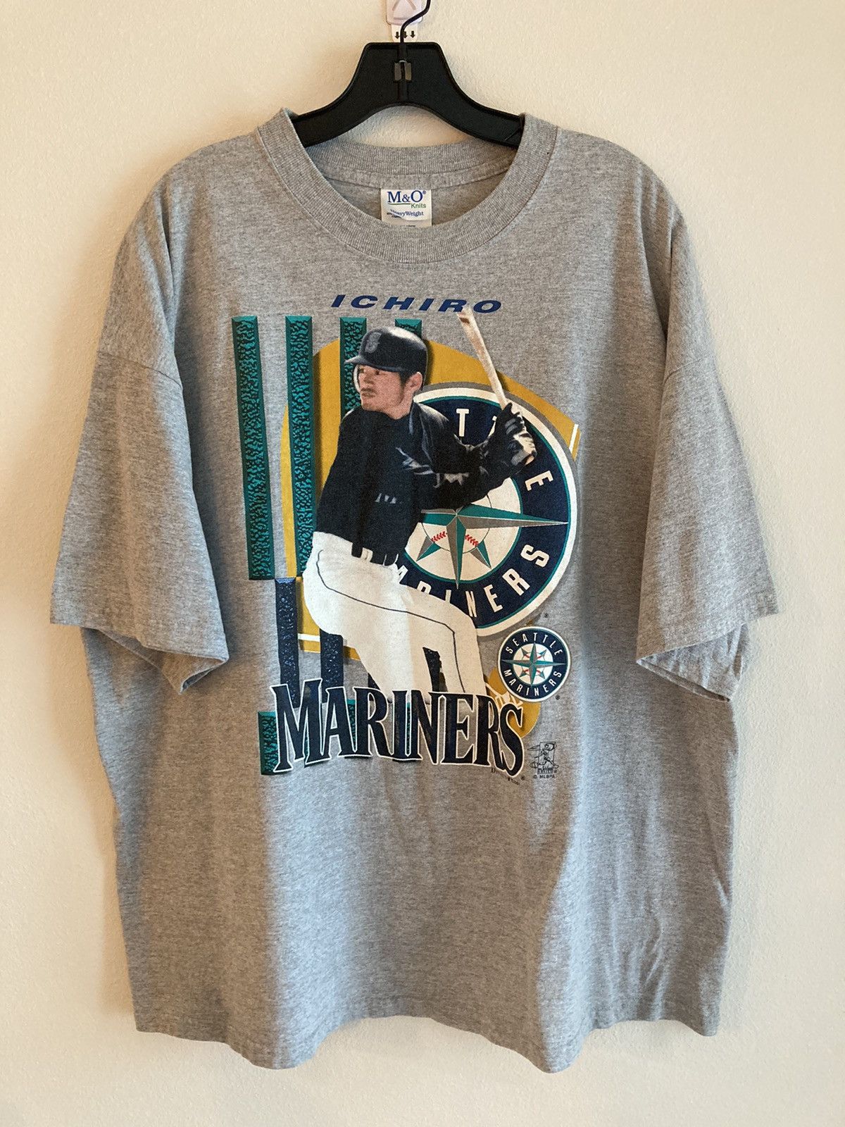 Vintage Vintage Seattle Mariners Ichiro Suzuki T Shirt Made in USA