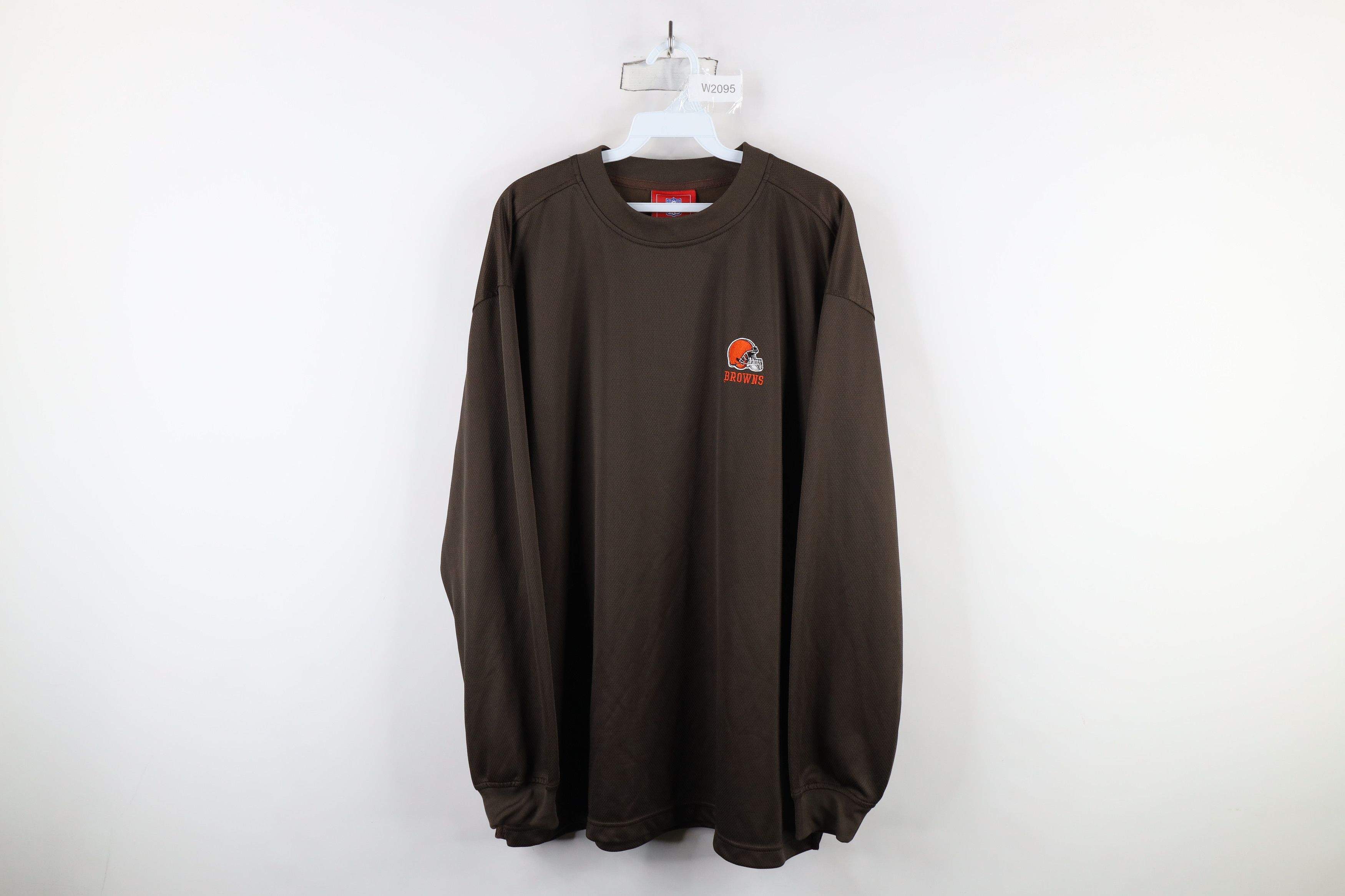 Vintage Vintage NFL Cleveland Browns Football Long Sleeve T-Shirt Size US XL / EU 56 / 4 - 1 Thumbnail