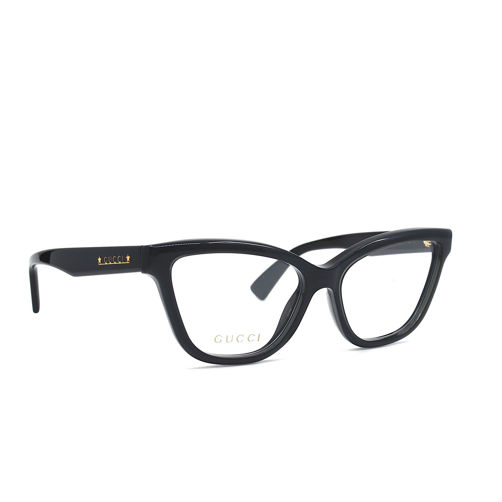 Gucci NEW GUCCI GG1589O 001 BLACK AUTHENTIC EYEGLASSES FRAME Size ONE SIZE - 2 Thumbnail
