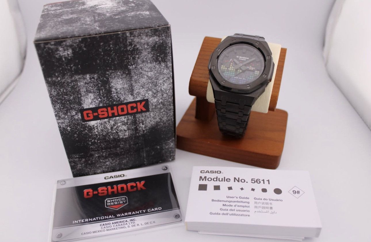 G Shock Custom - Casio G-Shock - GA 2100 - Blackout - DJ Edition Size ONE SIZE - 7 Thumbnail