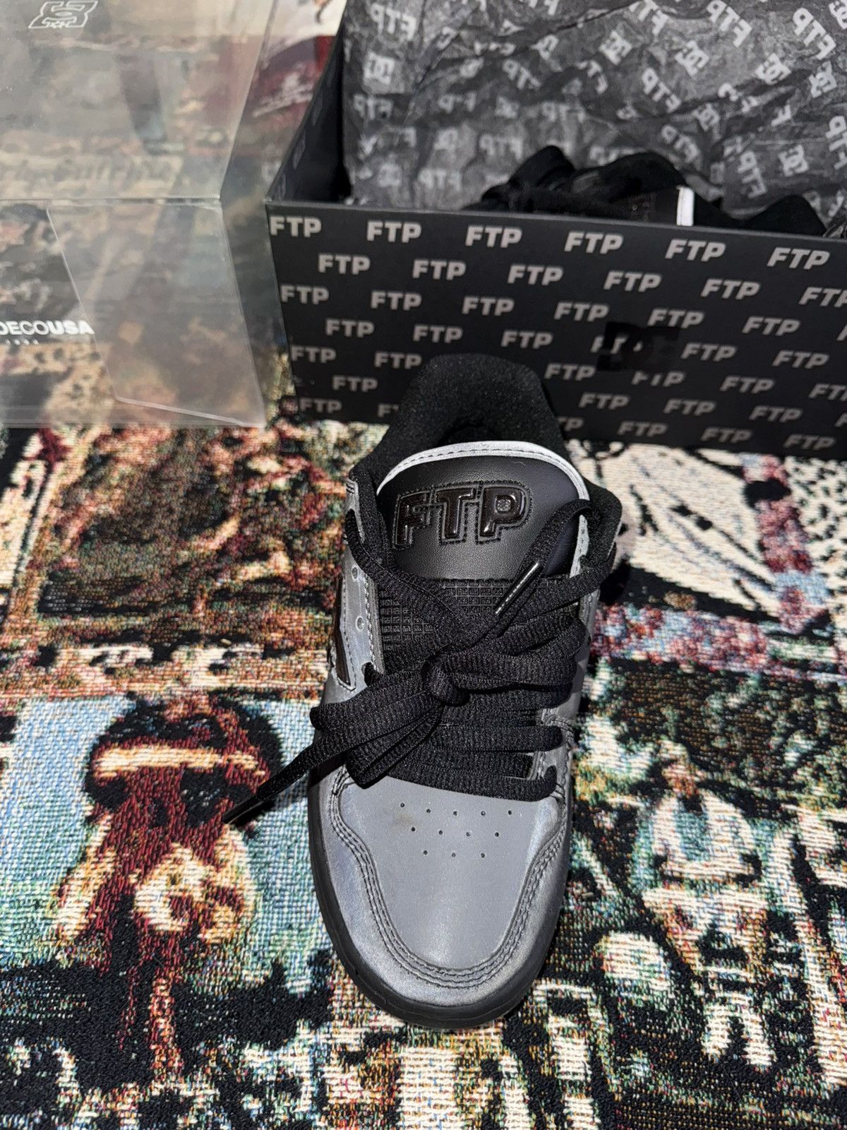 DC × Fuck The Population FTP DC manteca 4 shoes reflective 3M Size US 5.5 / EU 38 - 11 Thumbnail