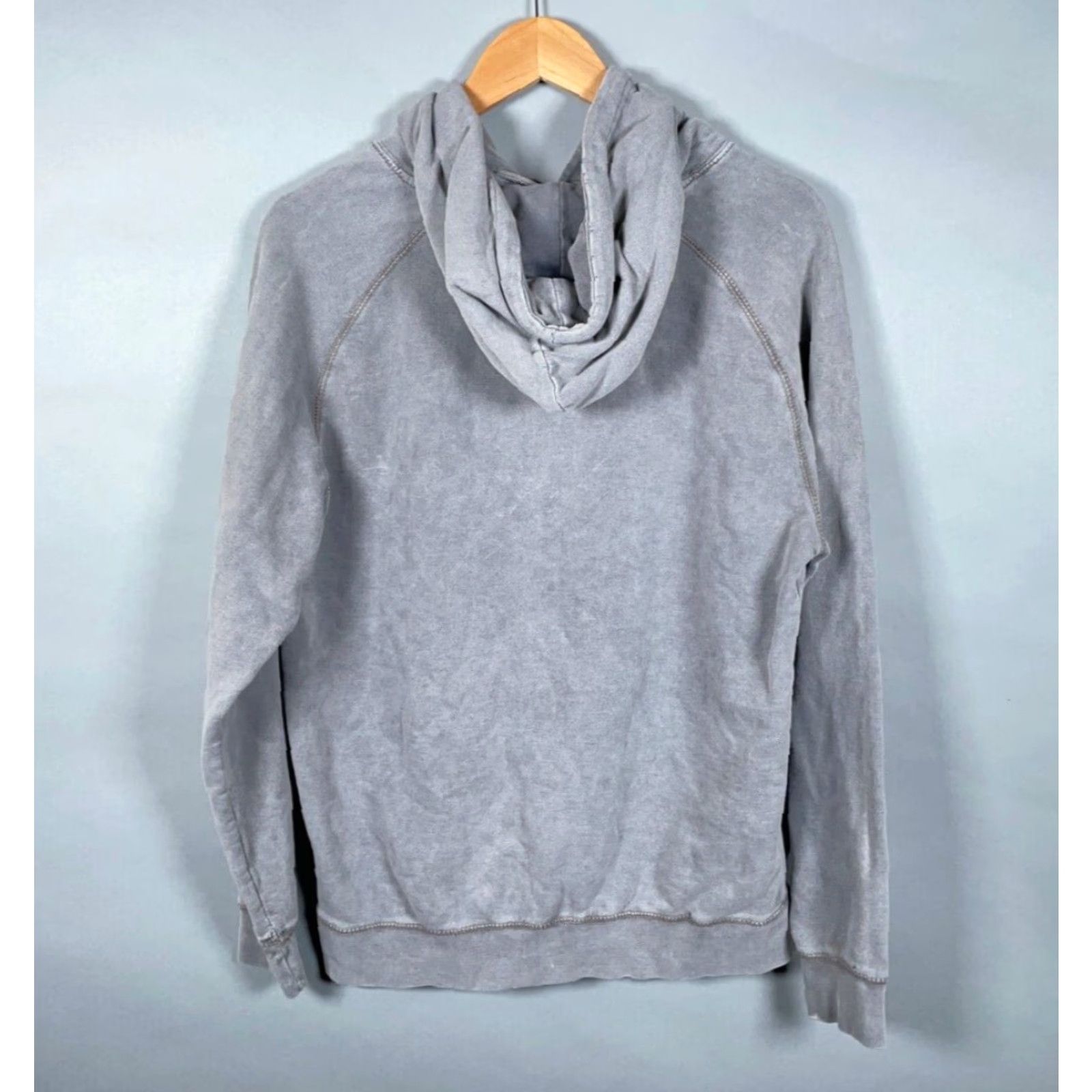 Vintage VINTAGE Full Send Hoodie Shirt Adult Medium Gray Distressed Pumpkin Graphic 90s? Size US M / EU 48-50 / 2 - 3 Thumbnail