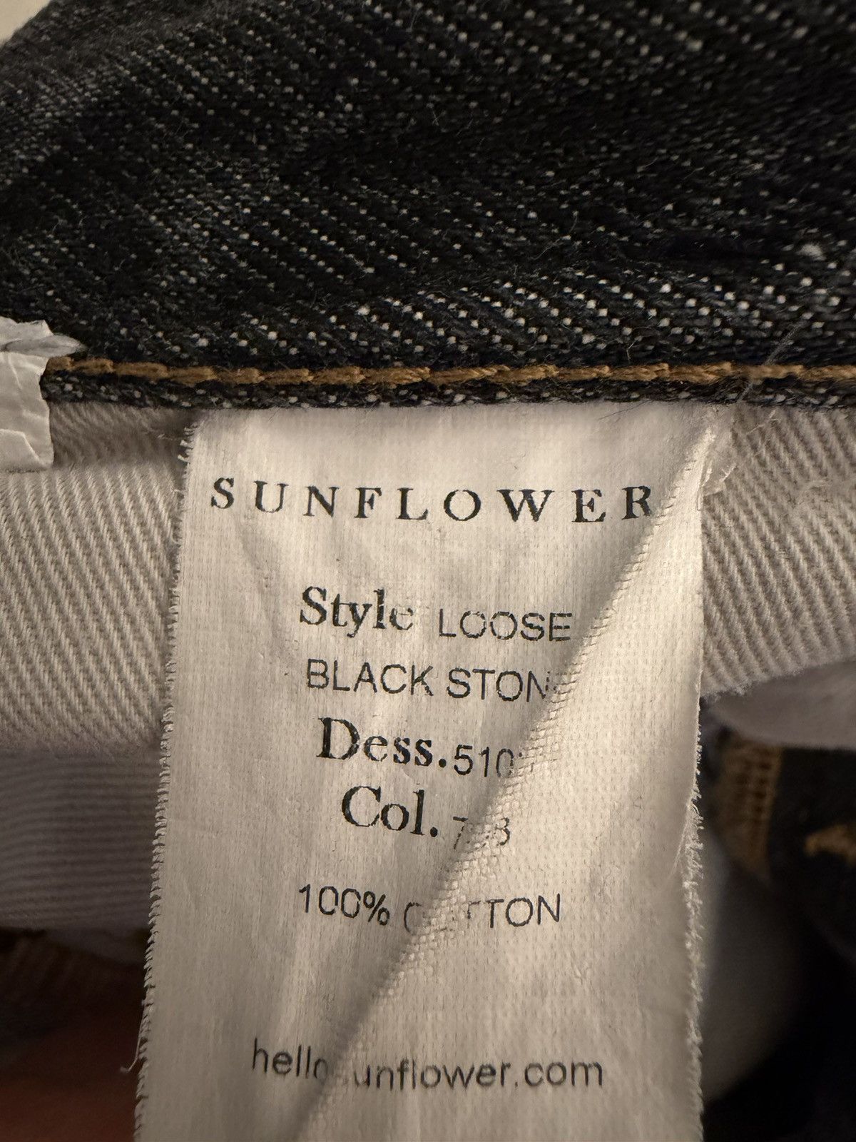 Sunflower Sunflower Loose Jeans Stone Wash Size US 29 - 5 Thumbnail
