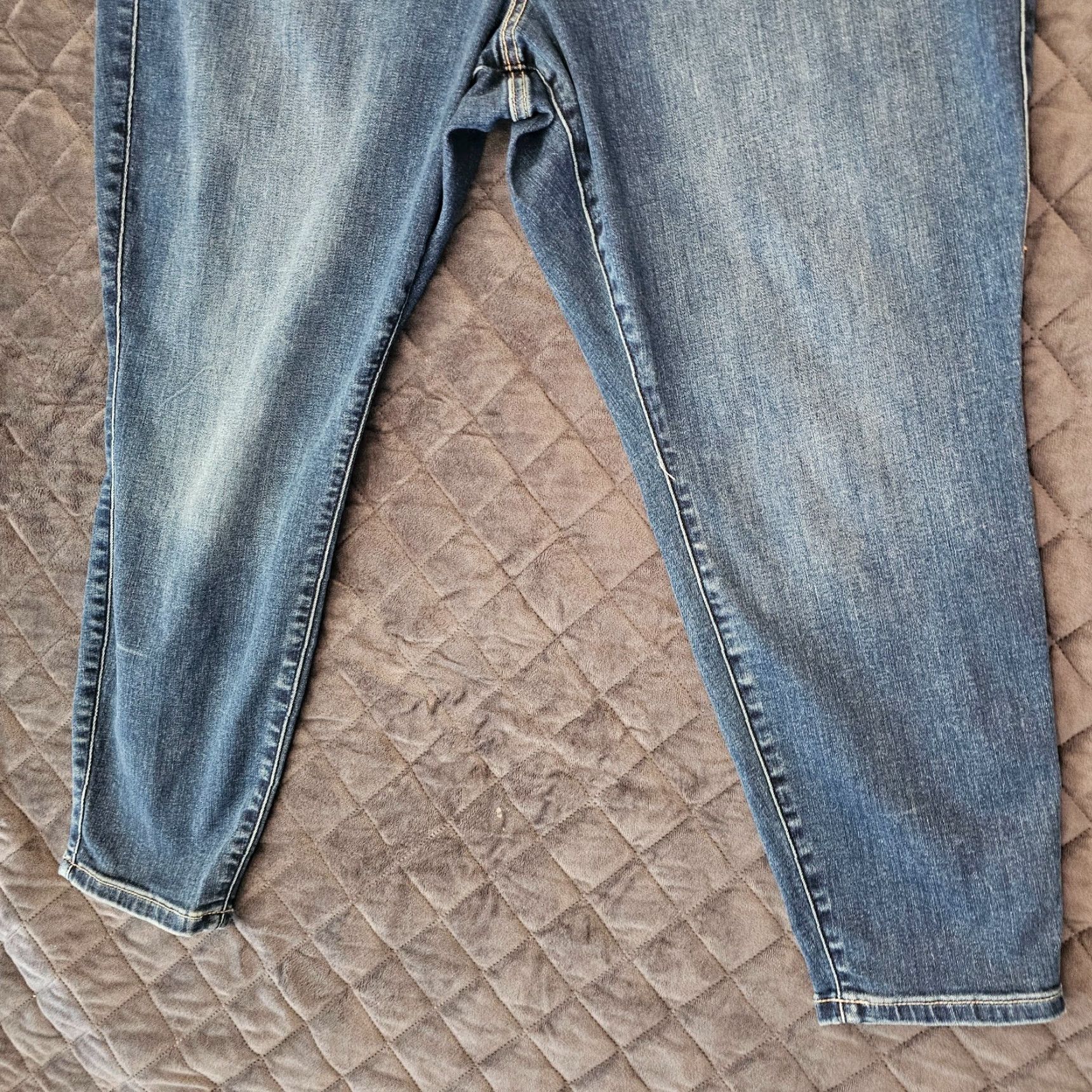 Torrid Torrid Jeans Womens Plus Size 24S Blue Jeans Skinny High Rise 5-Pocket Denim Cotton Blend Spandex Viscose Medium Wash Casual City 90s Womens Size 42" / US 20 - 2 Thumbnail