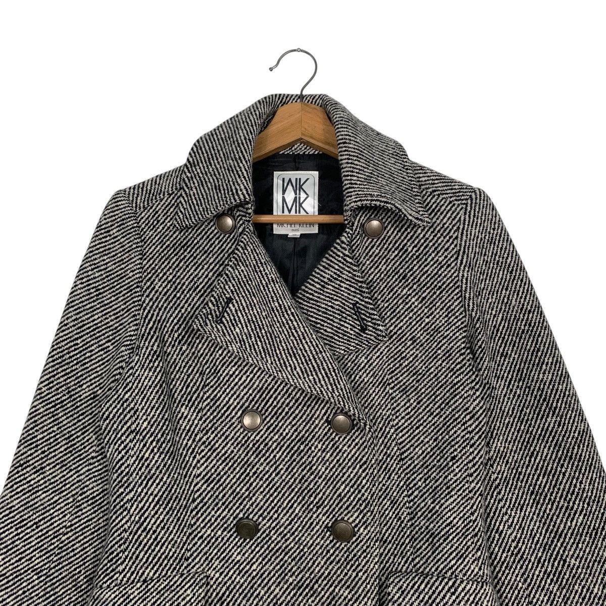 Michel Klein Double Breasted Wool Jacket