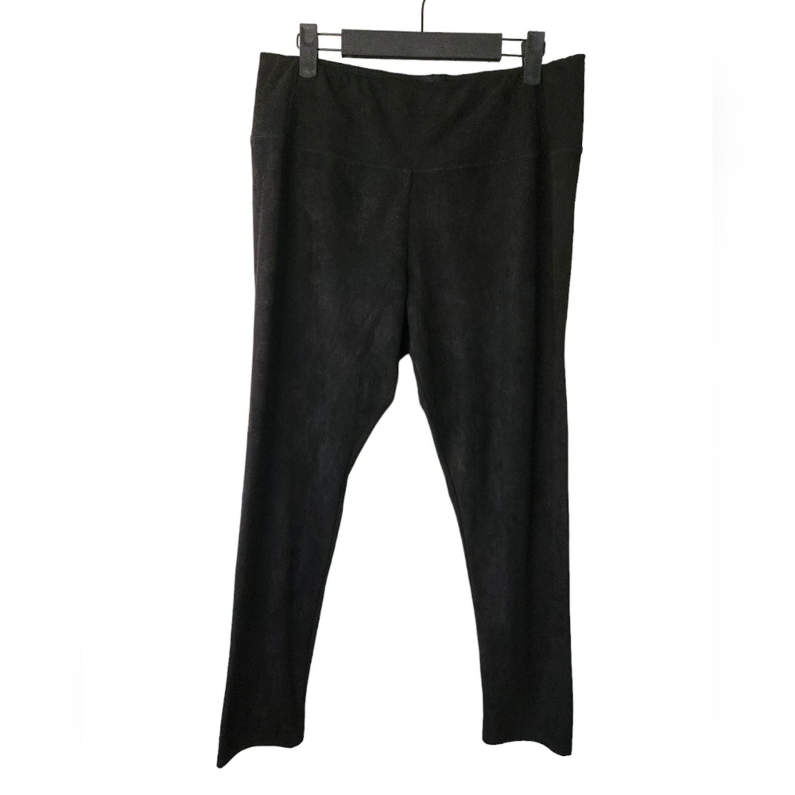 Saks Fifth Avenue Saks Fifth Avenue Black Label Faux Suede Legging Large Size 30" / US 8 / IT 44 - 1 Thumbnail