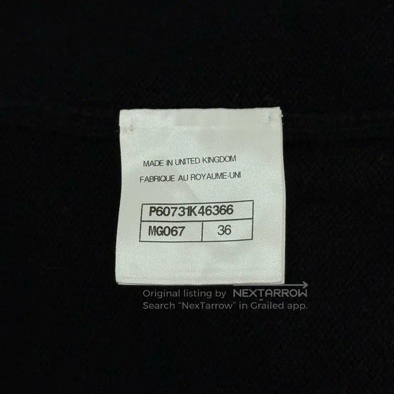 Chanel Chanel Black letter logo cashmere cardigan coat Size XS / US 0-2 / IT 36-38 - 6 Thumbnail