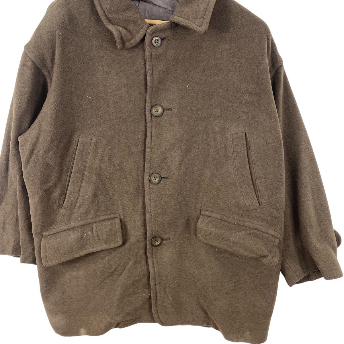 Burberry Vintage BURBERRYS VStyle Overcoat Oversized Button Front Size US M / EU 48-50 / 2 - 6 Thumbnail