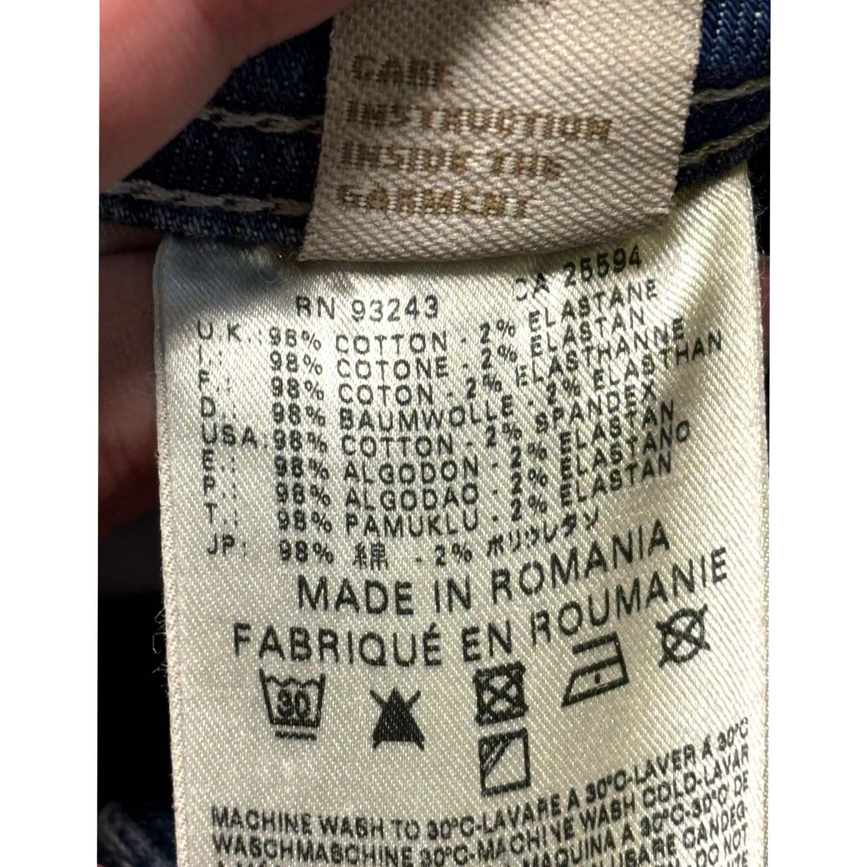 Diesel Diesel Poiak Mens Jeans Size 30x29 Blue Wash 008N4 Stretch Straight Leg Denim Jeans Size US 30 / EU 46 - 5 Thumbnail