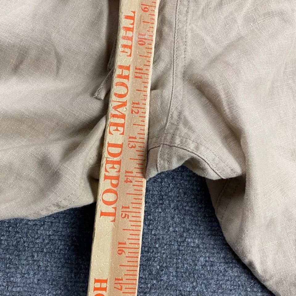 J.Crew J Crew Pants Women's 2X Beige Jogger Taper Drawstring NWT Size 40" / US 18 - 3 Thumbnail