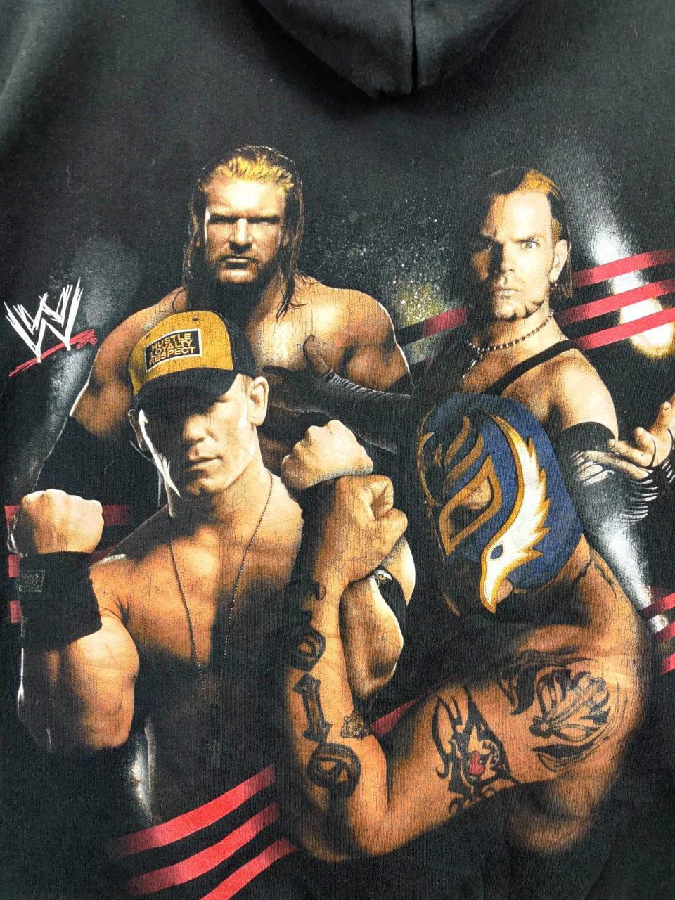 WWE Vintage Wwe Superstars Zipper Hoodie Size US XL / EU 56 / 4 - 3 Thumbnail