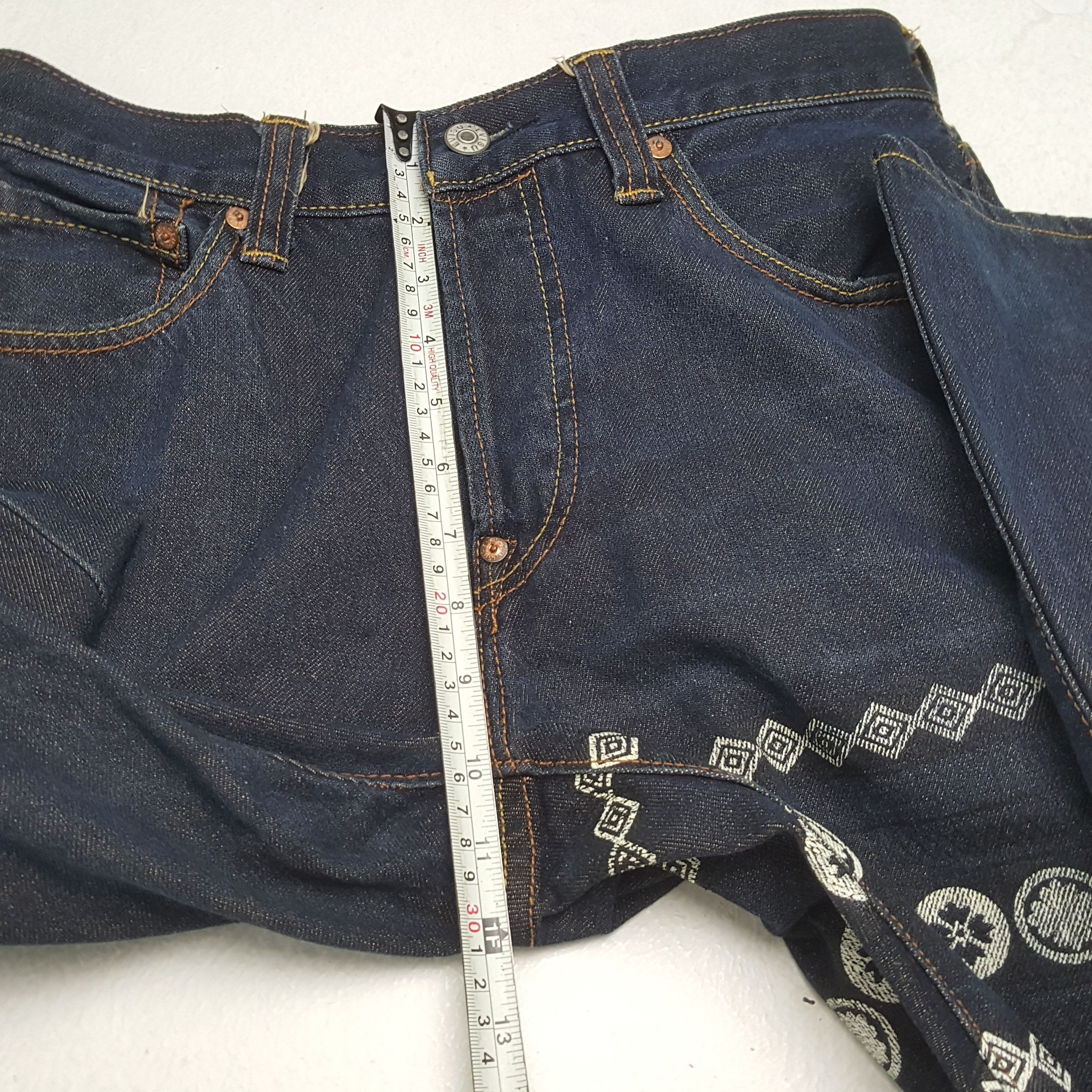Evisu × Japanese Brand × Vintage Vintage EVISU Japanese Brand Daicock Custom Style Jeans Size US 30 / EU 46 - 8 Thumbnail