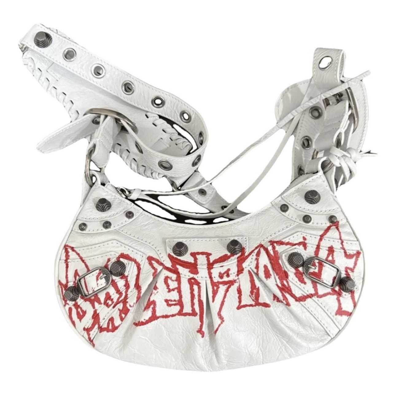 Balenciaga Agneau Arena Lunar Le Cagole Shoulder Bag XS Size ONE SIZE - 1 Thumbnail