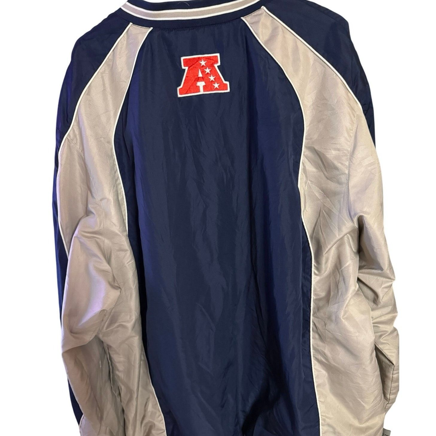 NFL Vintage New England Patriots Windbreaker Size US XXL / EU 58 / 5 - 2 Thumbnail