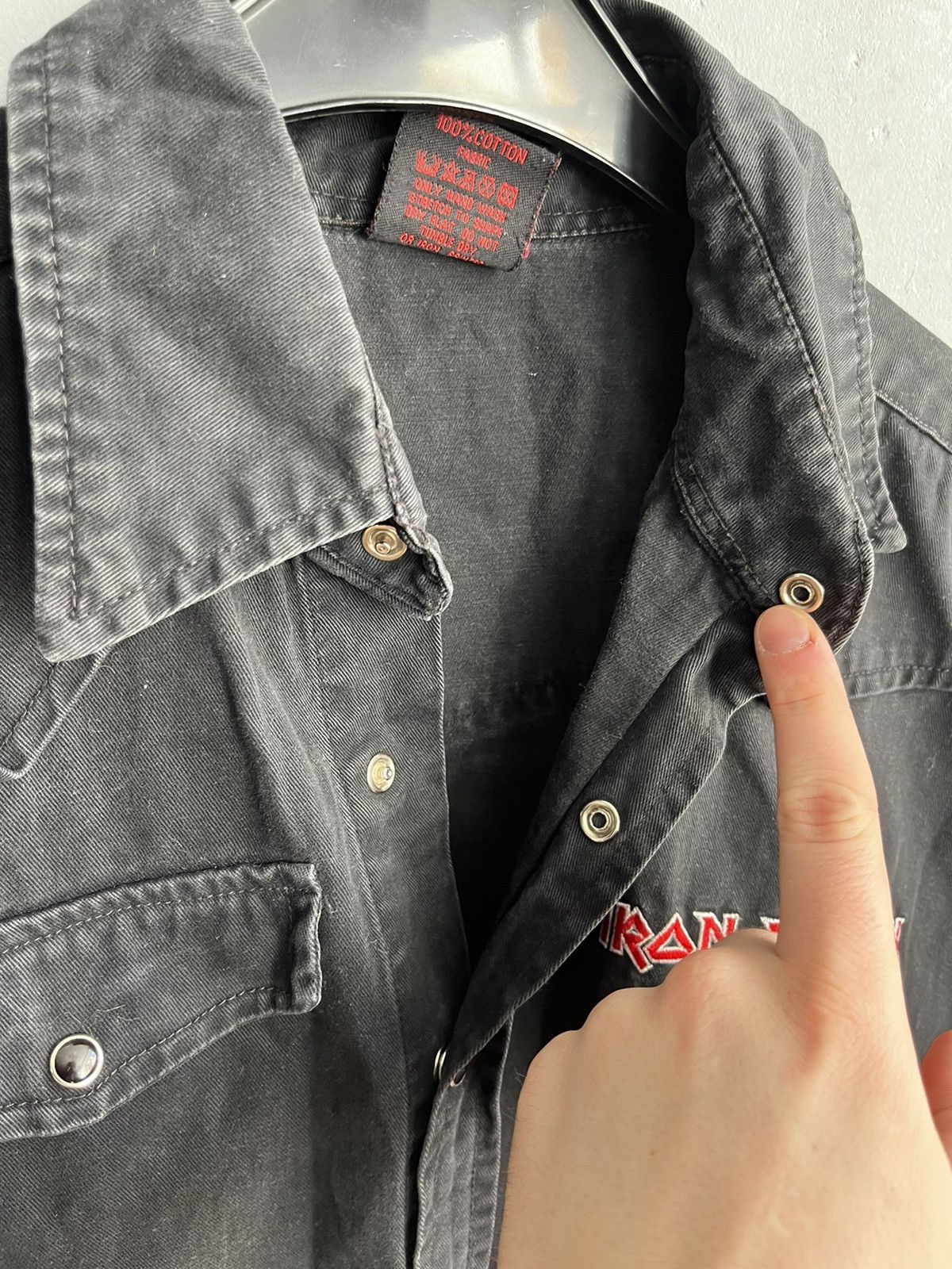 Band Tees × Iron Maiden Iron Maiden vintage vest size M Size US M / EU 48-50 / 2 - 10 Thumbnail