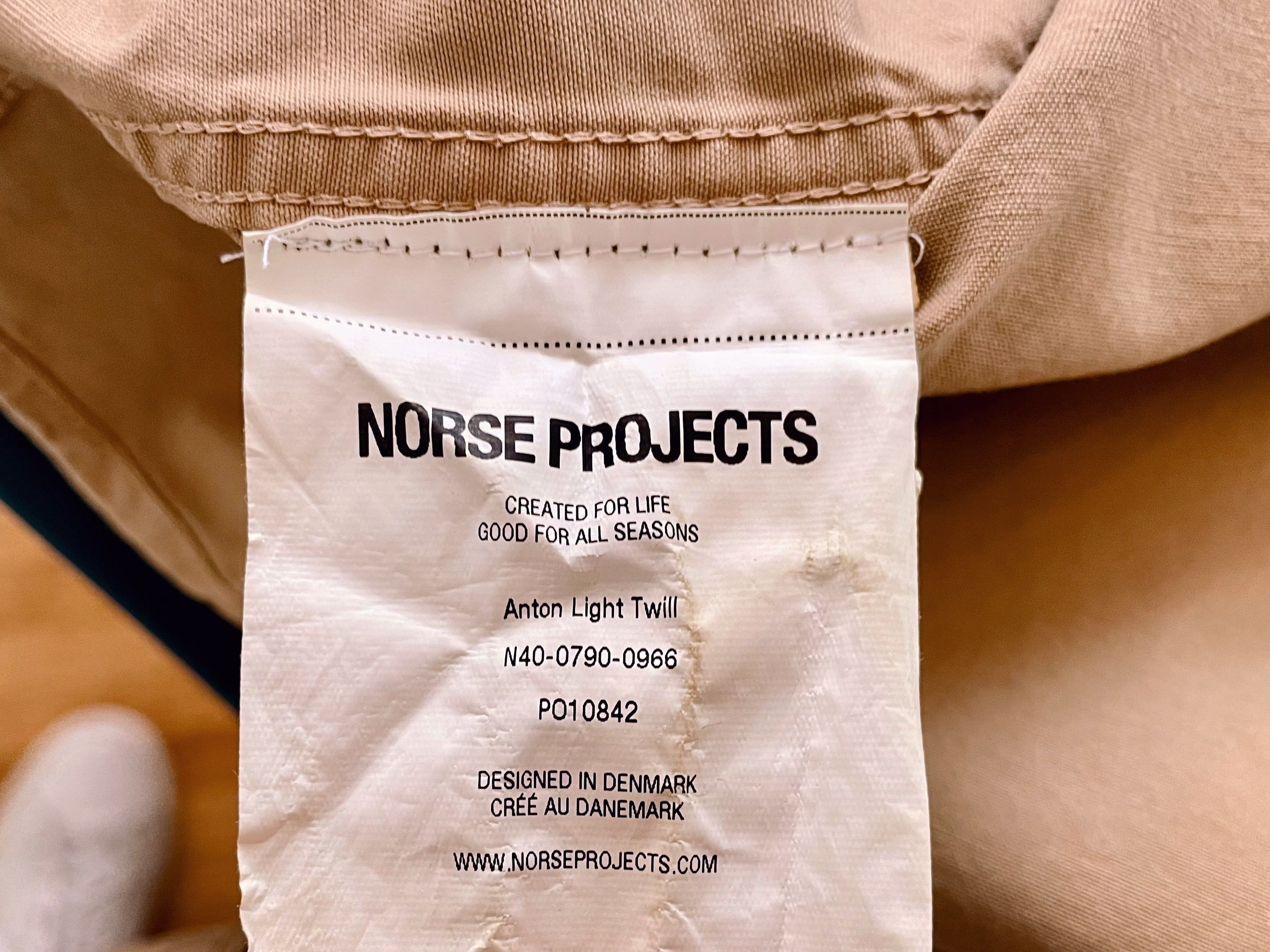 Norse Projects Norse Projects Anton Light Twill Shirt Size US S / EU 44-46 / 1 - 6 Thumbnail