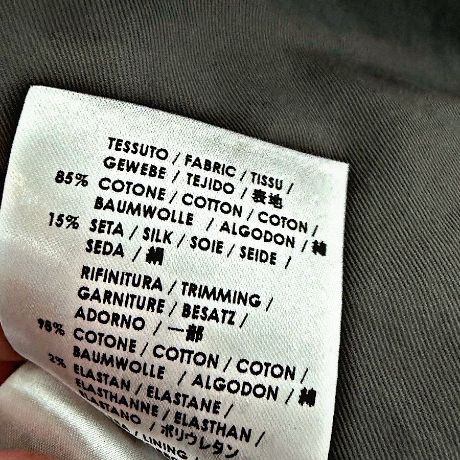 Gucci Authentic Gucci 12 SS Aluminum Transfer Silk Blend Jacket Size US S / EU 44-46 / 1 - 5 Thumbnail