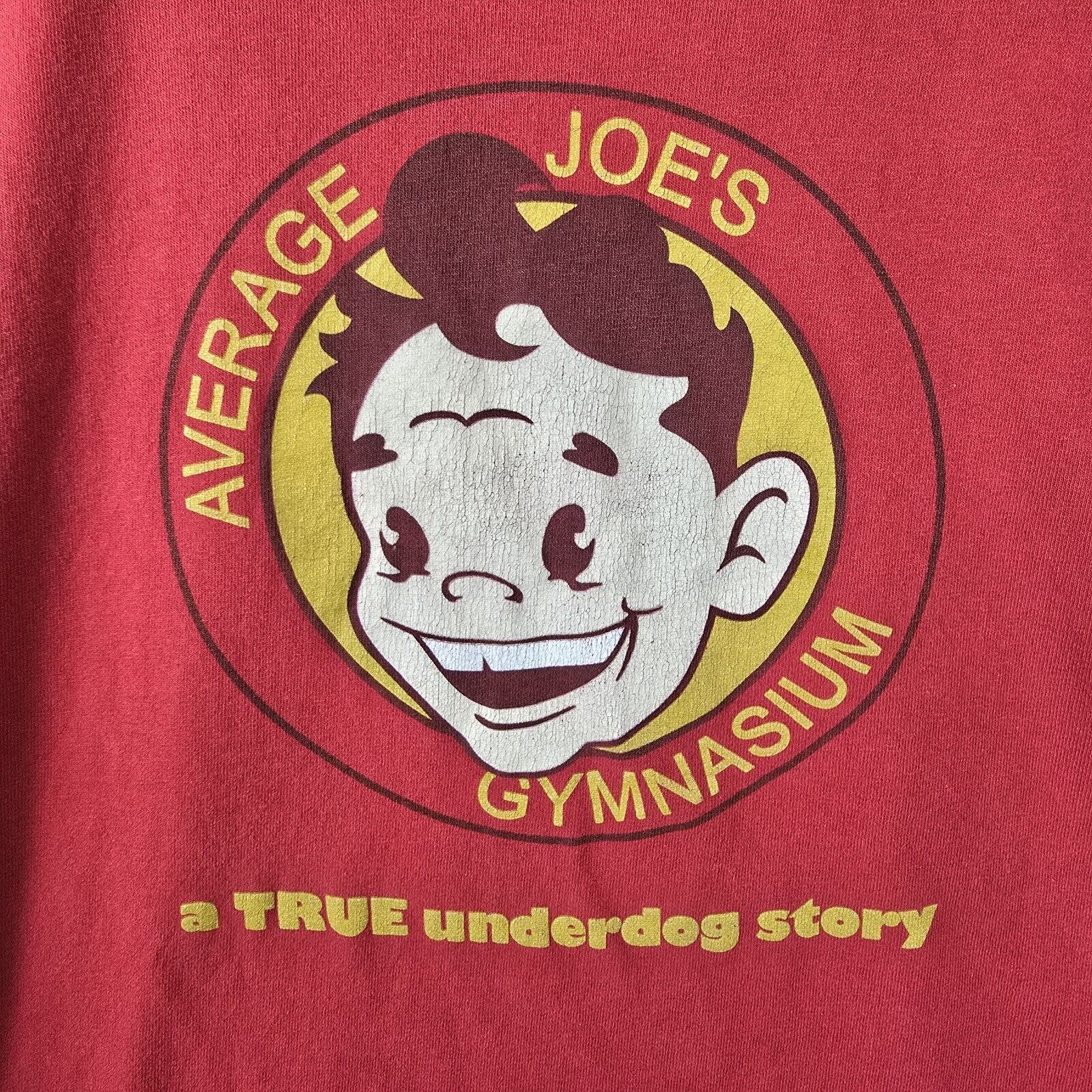 Fruit Of The Loom Vintage Dodgeball Average Joe's Gym Movie Promo Shirt Large Size US L / EU 52-54 / 3 - 3 Thumbnail