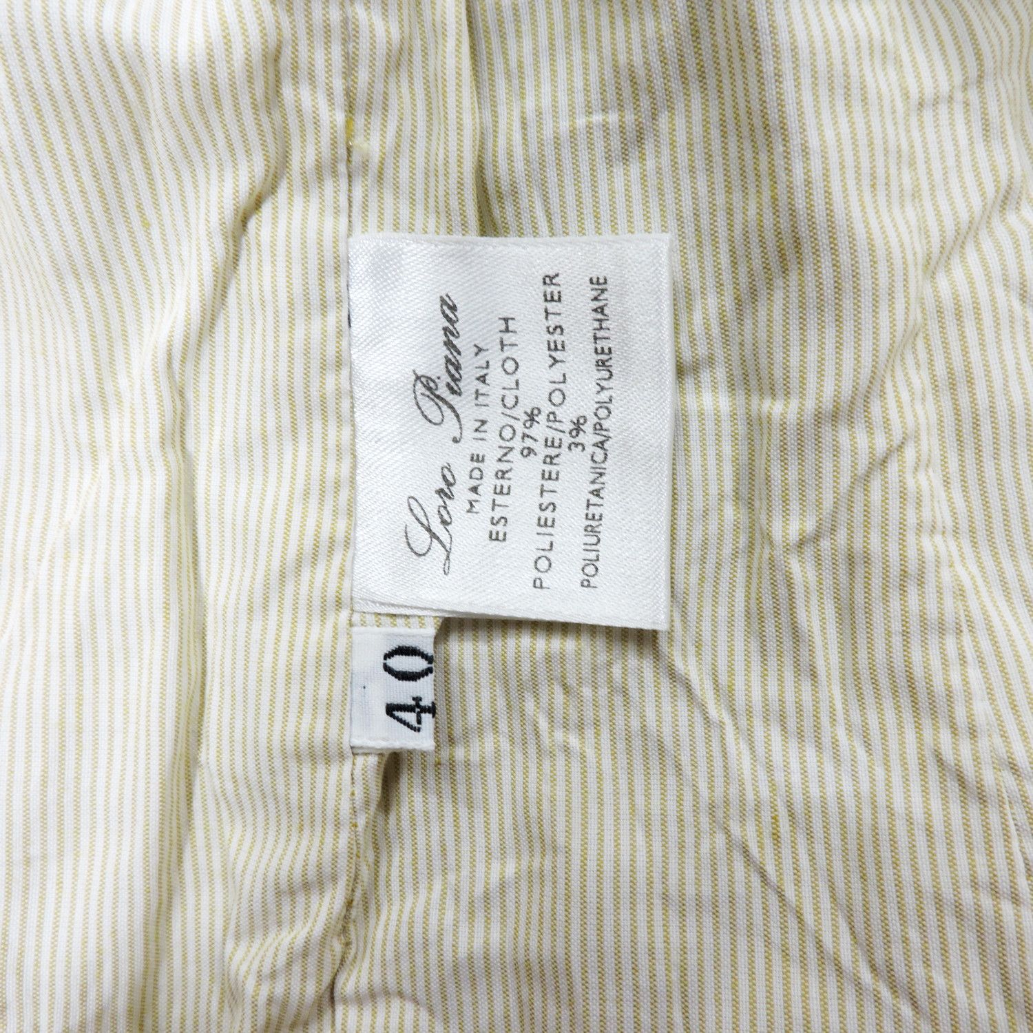 Loro Piana LORO PIANA SUEDE GOATSKINS LEATHER STRIPED JACKET Size S / US 4 / IT 40 - 5 Thumbnail