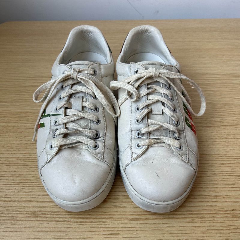 Gucci Gucci Ace Blade Sneakers in White -2508 Size US 8 / EU 41 - 2 Thumbnail