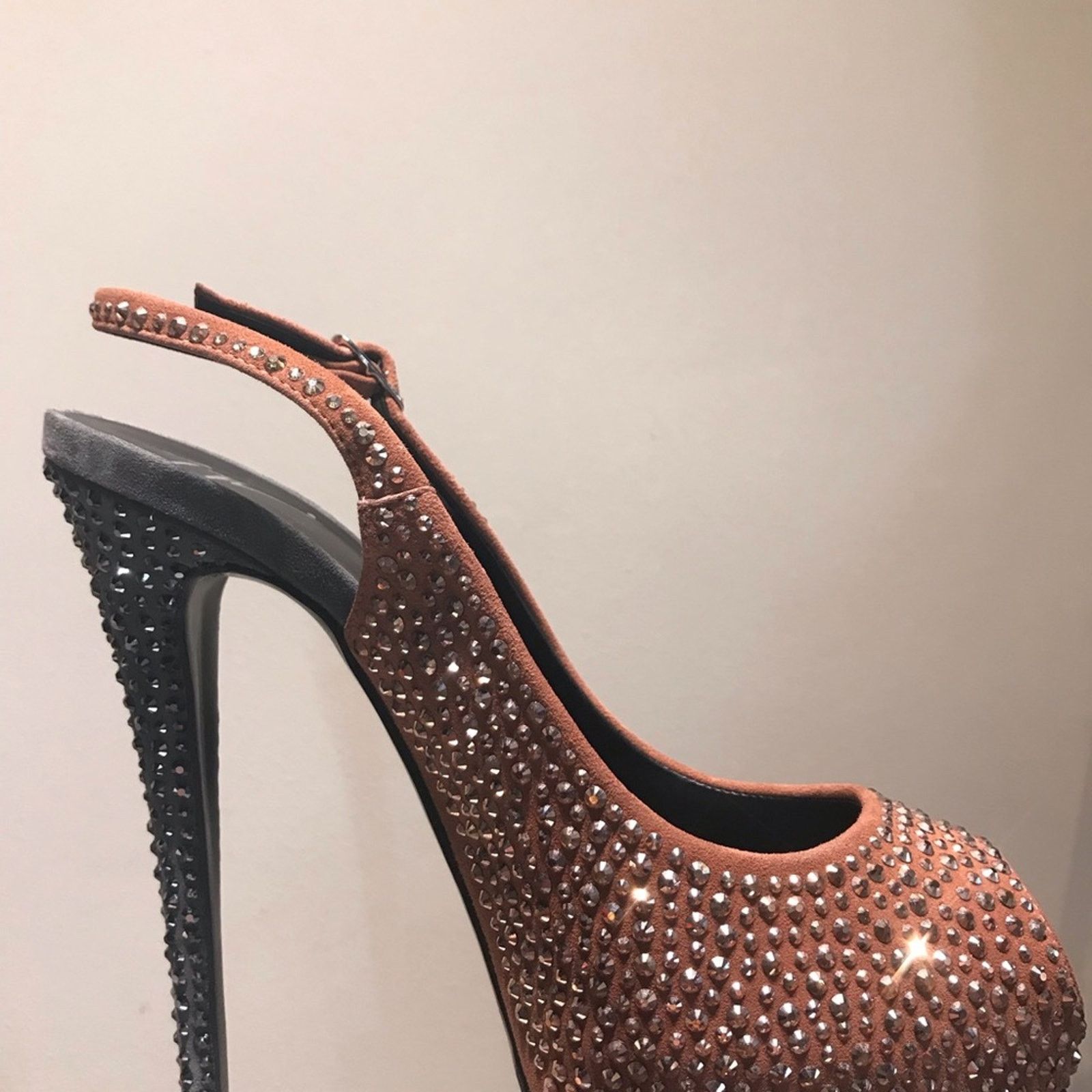 Giuseppe Zanotti Hi heel platform with Swarovski crystal Size US 10 / IT 40 - 3 Thumbnail