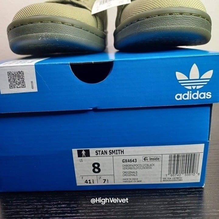 Adidas adidas Originals STAN SMITH SHOES Olive sz 8 (Men's) Size US 8 / EU 41 - 9 Thumbnail