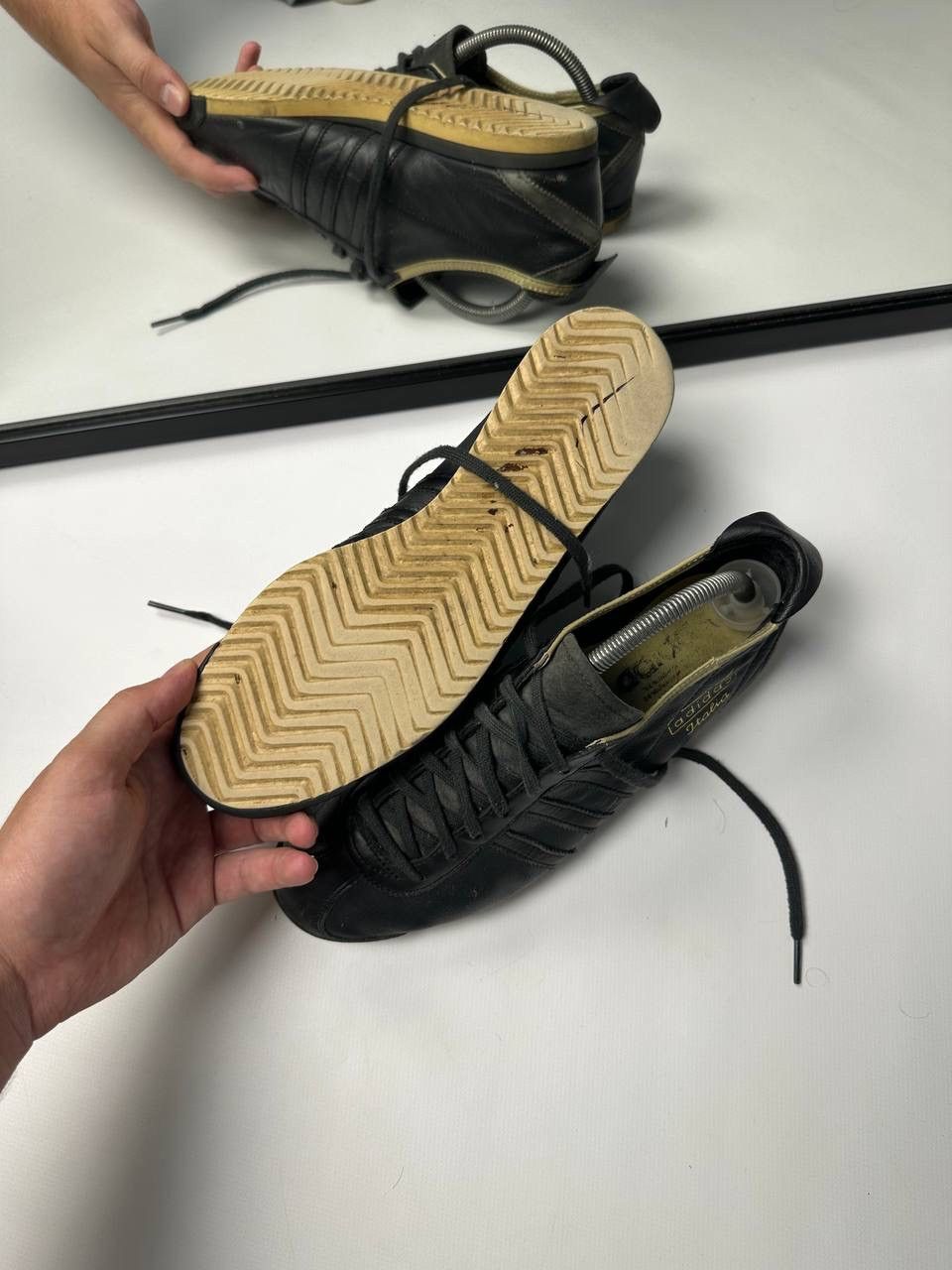 Adidas 🔥Vintage Adidas Mexico 66 Onitsuka Vibe Leather Italy Shoes Size US 8.5 / EU 41-42 - 5 Thumbnail