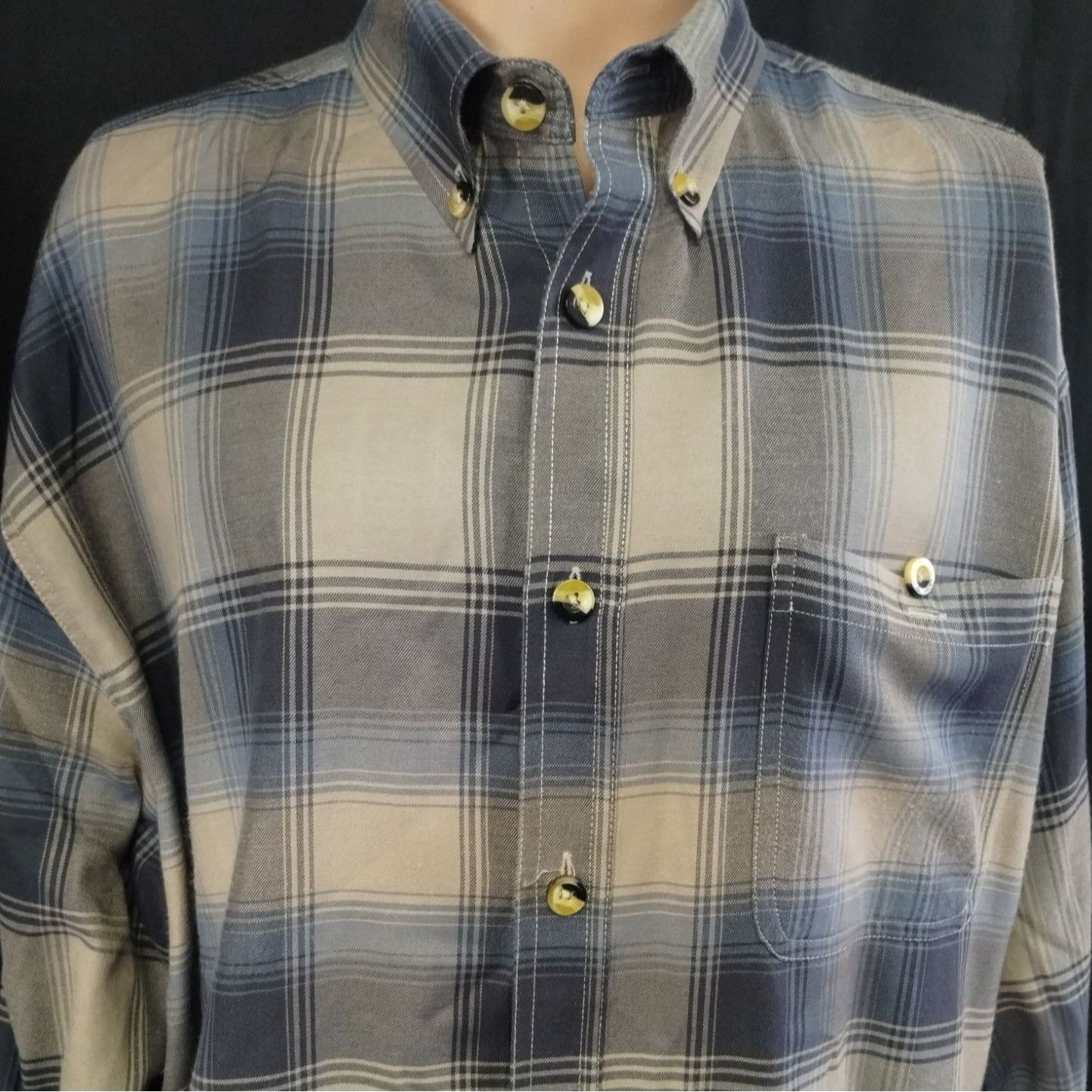 Other Clearwater Outfitter Men's Grey Shirt/Button Up SzXL SKU3790 Size US XL / EU 56 / 4 - 3 Thumbnail
