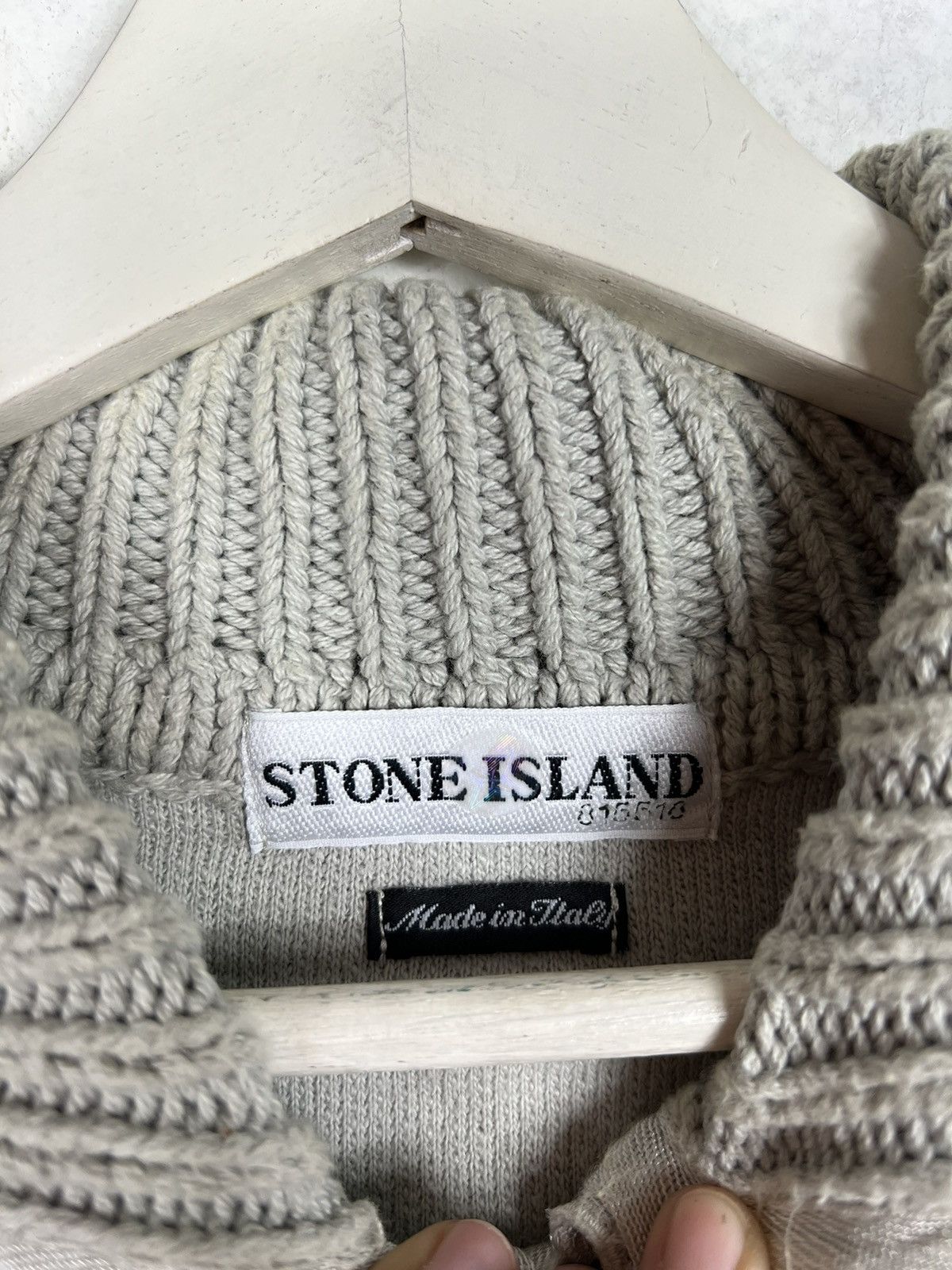 Stone Island 🔥 VINTAGE STONE ISLAND HIGH COLAR JUMPER SWEATSHIRT ITALY Size US L / EU 52-54 / 3 - 10 Thumbnail