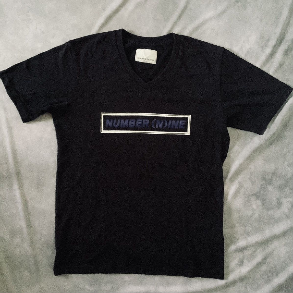 Number (N)ine Number (N)INE Logo Box Tee Size US M / EU 48-50 / 2 - 1 Thumbnail