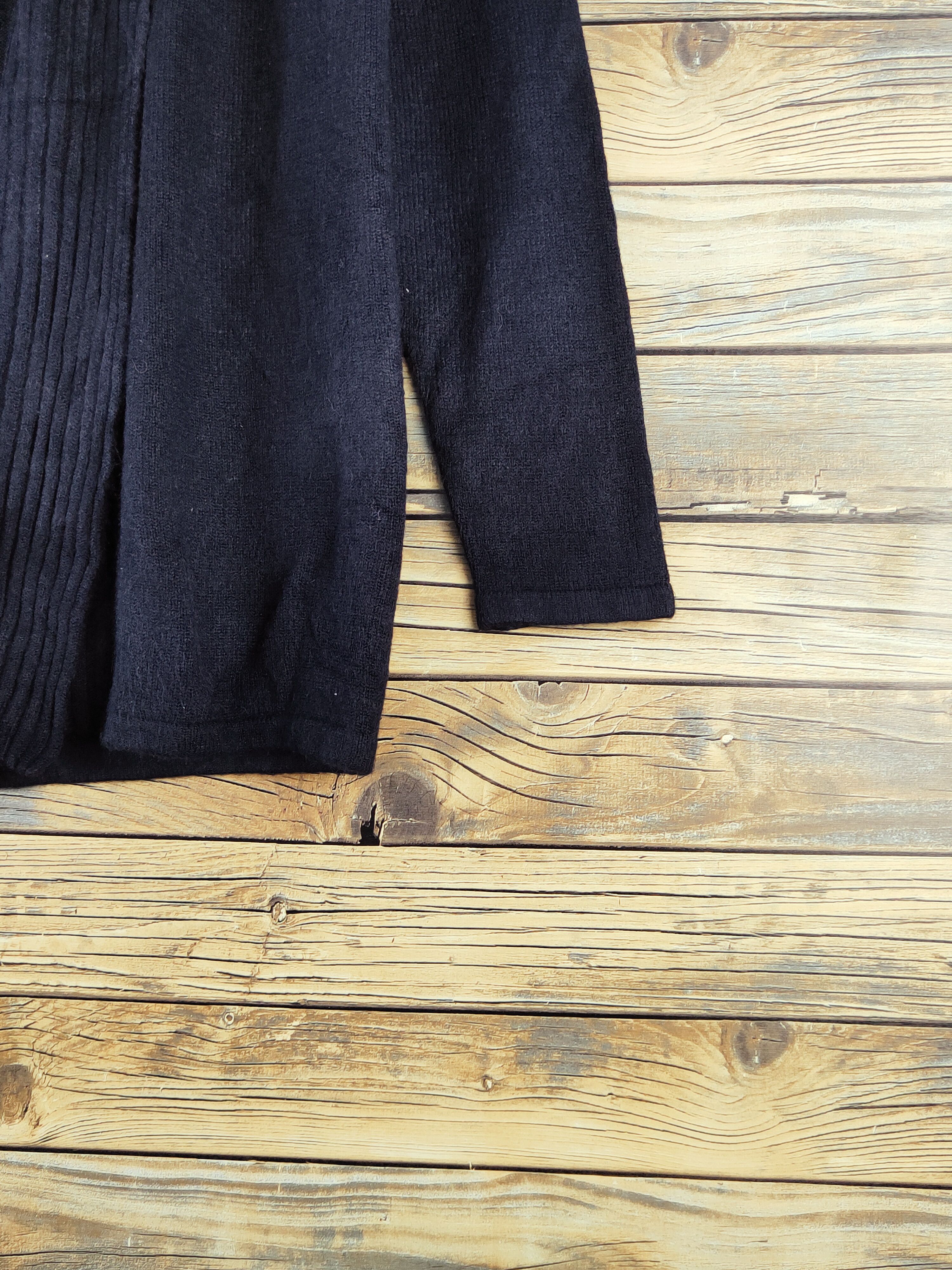 Homespun Knitwear × Japanese Brand G2fix Black Knitwear Cardigan #W1171 Size S / US 4 / IT 40 - 6 Thumbnail