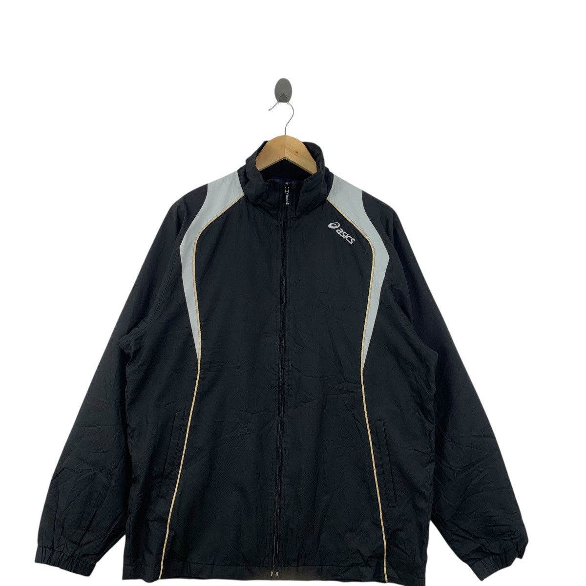 Asics Vintage ASICS JAPAN TEAM Training Warm Jacket Windbreaker Size US XXL / EU 58 / 5 - 5 Thumbnail