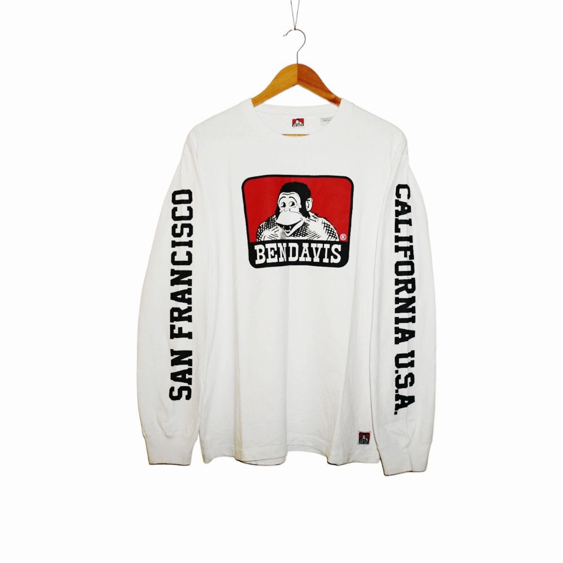 Ben Davis × Japanese Brand Ben davis white Longsleeve size : L Size US L / EU 52-54 / 3 - 1 Thumbnail