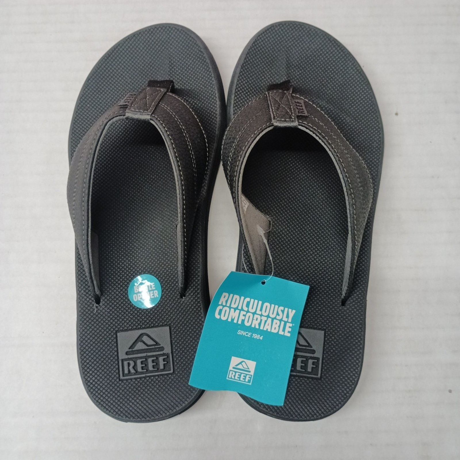 REEF REEF Element TQT Men's Sandals Men's Size 8 Bottle Opener Size US 8 / EU 41 - 1 Thumbnail