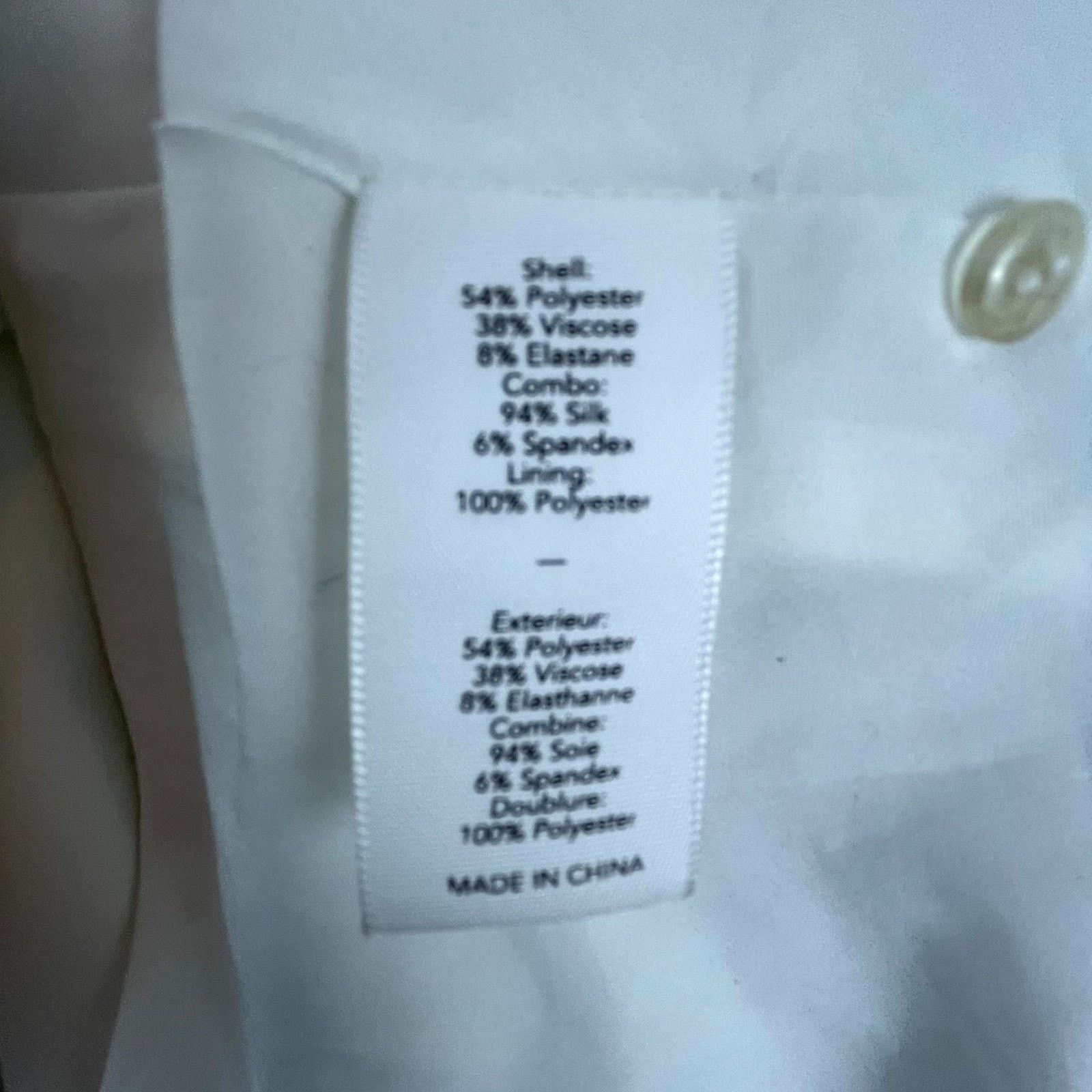 Elizabeth and James Elizabeth And James Skater Dress Women 0 White Pleated Sheer Size XS / US 0-2 / IT 36-38 - 7 Thumbnail