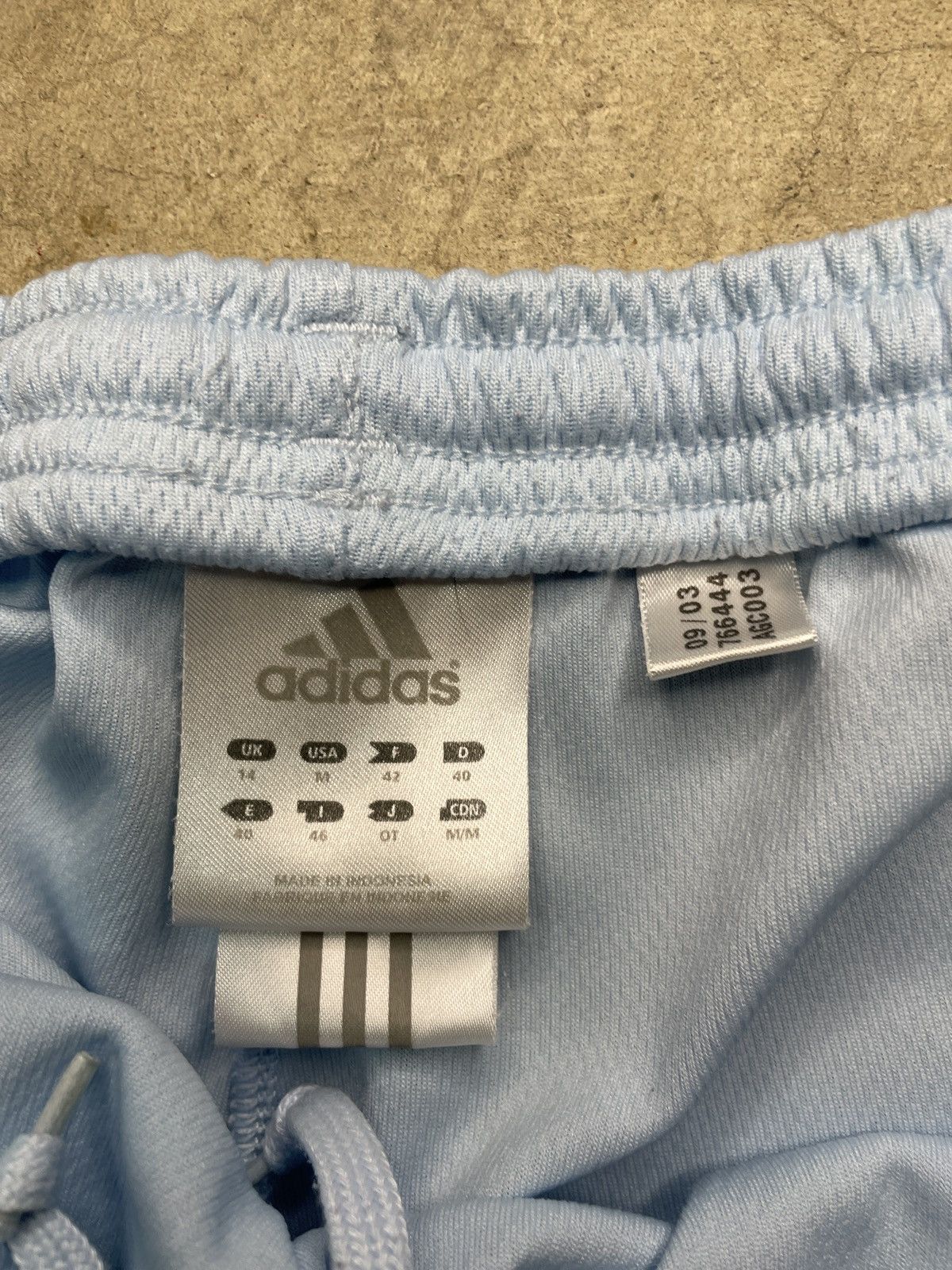 Vintage Y2K Adidas Tracksuit Set Jacket And Pants Sky Blue