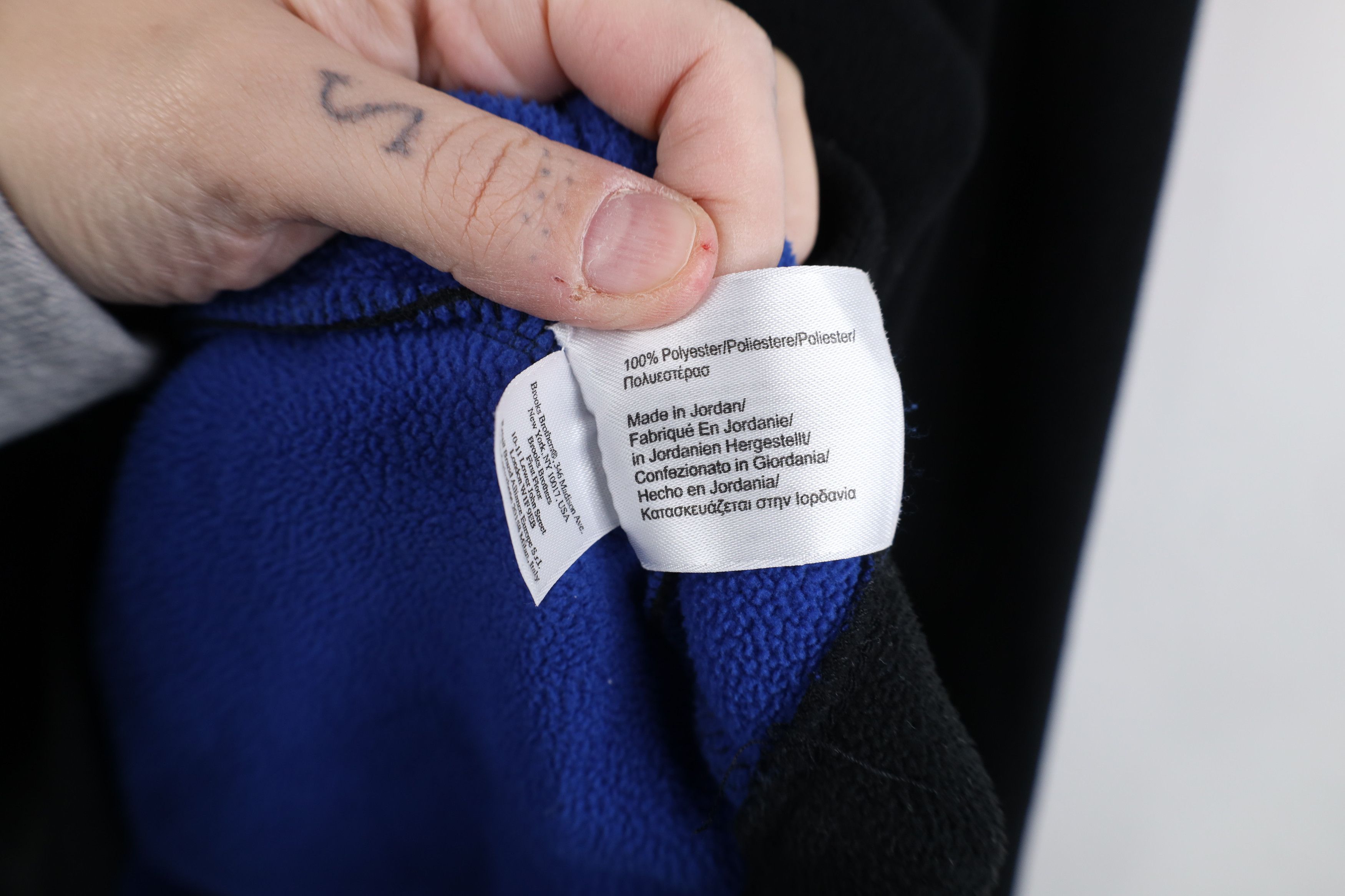 Brooks Brothers Vintage Brooks Brothers Quarter 1/4 Half Zip Fleece Sweater Size US L / EU 52-54 / 3 - 9 Thumbnail