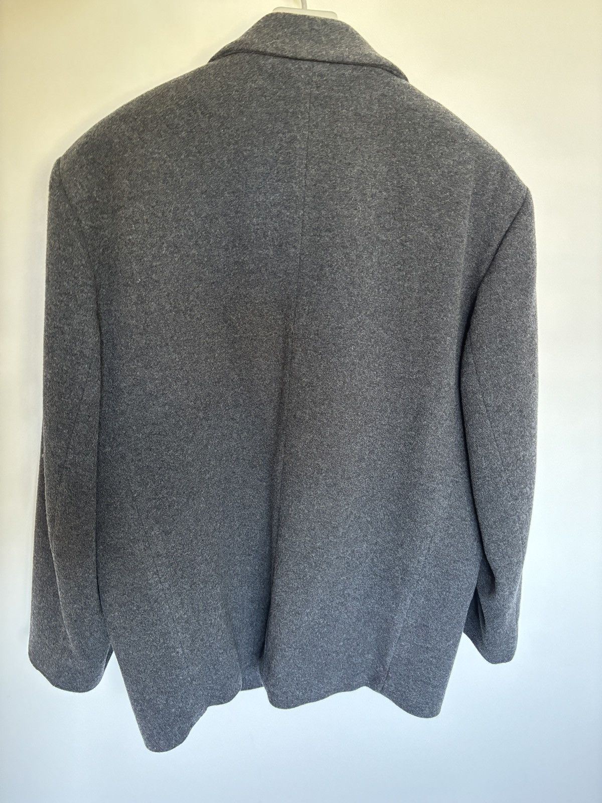 Lemaire Lemaire Boxy SB Jacket, grey felted wool, size XL Size US XL / EU 56 / 4 - 3 Thumbnail