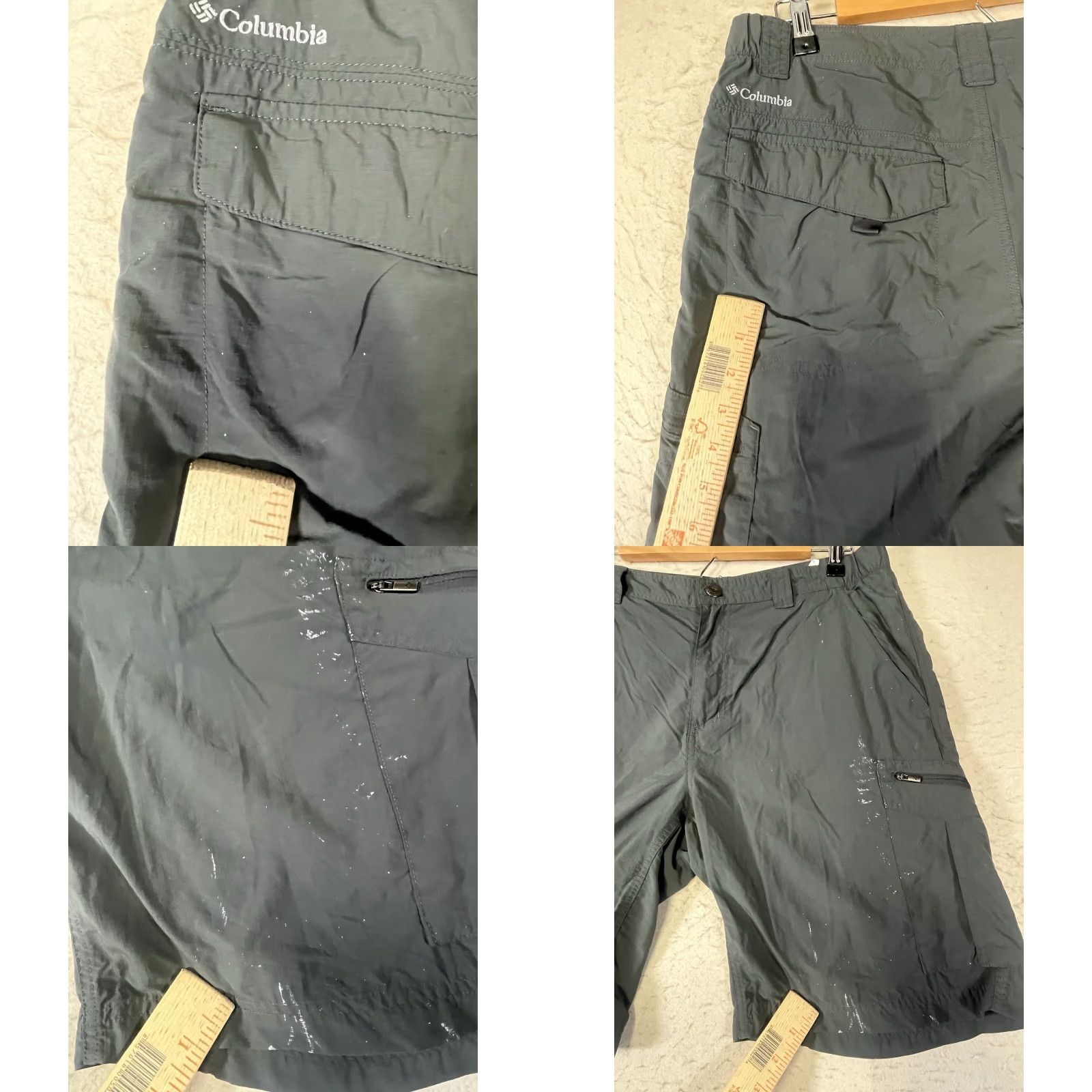 Vintage Columbia Shorts Omni-Shade Cargo Sun Protection Gray Men's Size 34 See All Pics Size US 34 / EU 50 - 8 Thumbnail