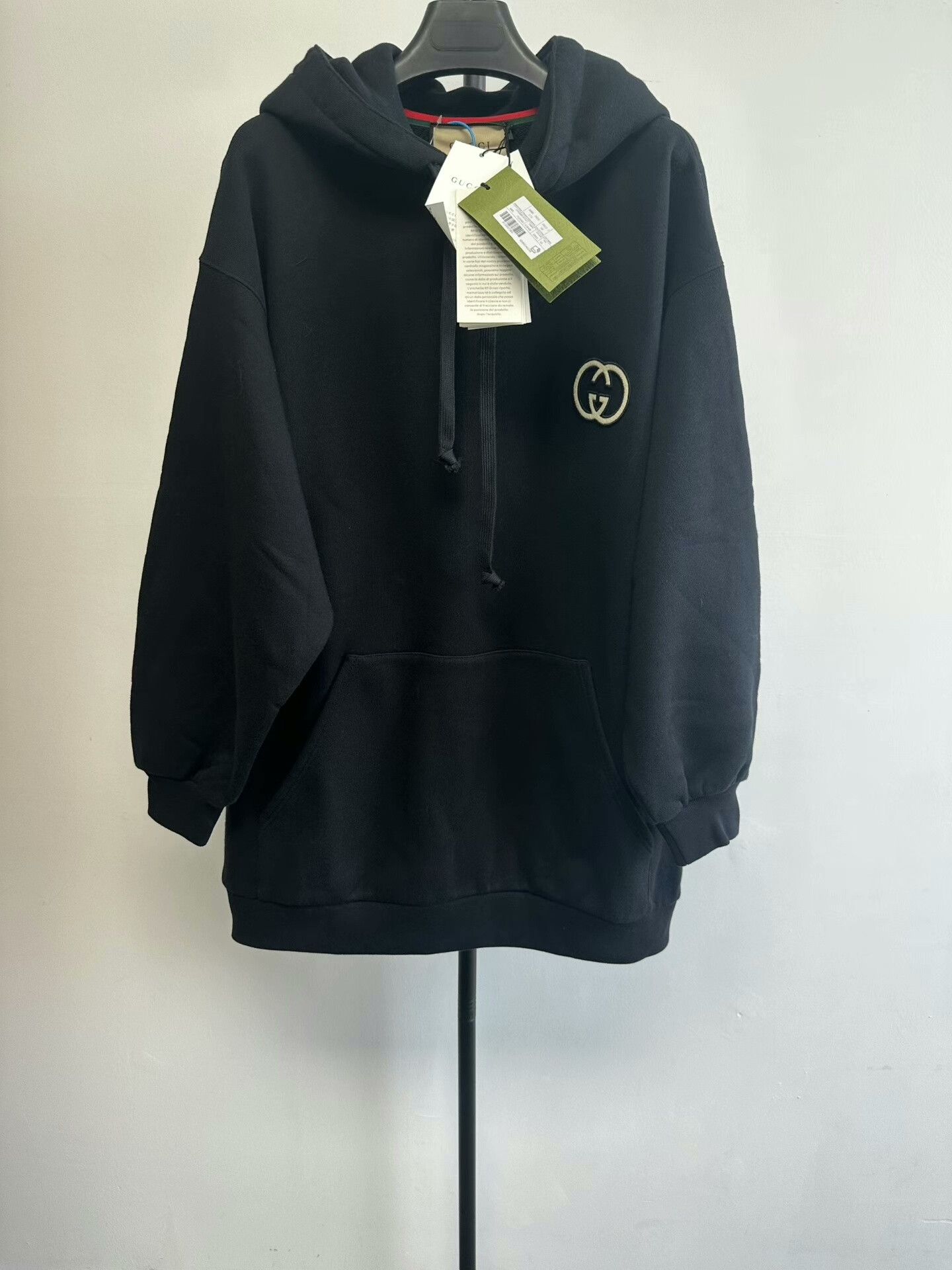 Gucci Gucci Solid Color Knit Cotton Hoodie Size XS / US 0-2 / IT 36-38 - 1 Thumbnail