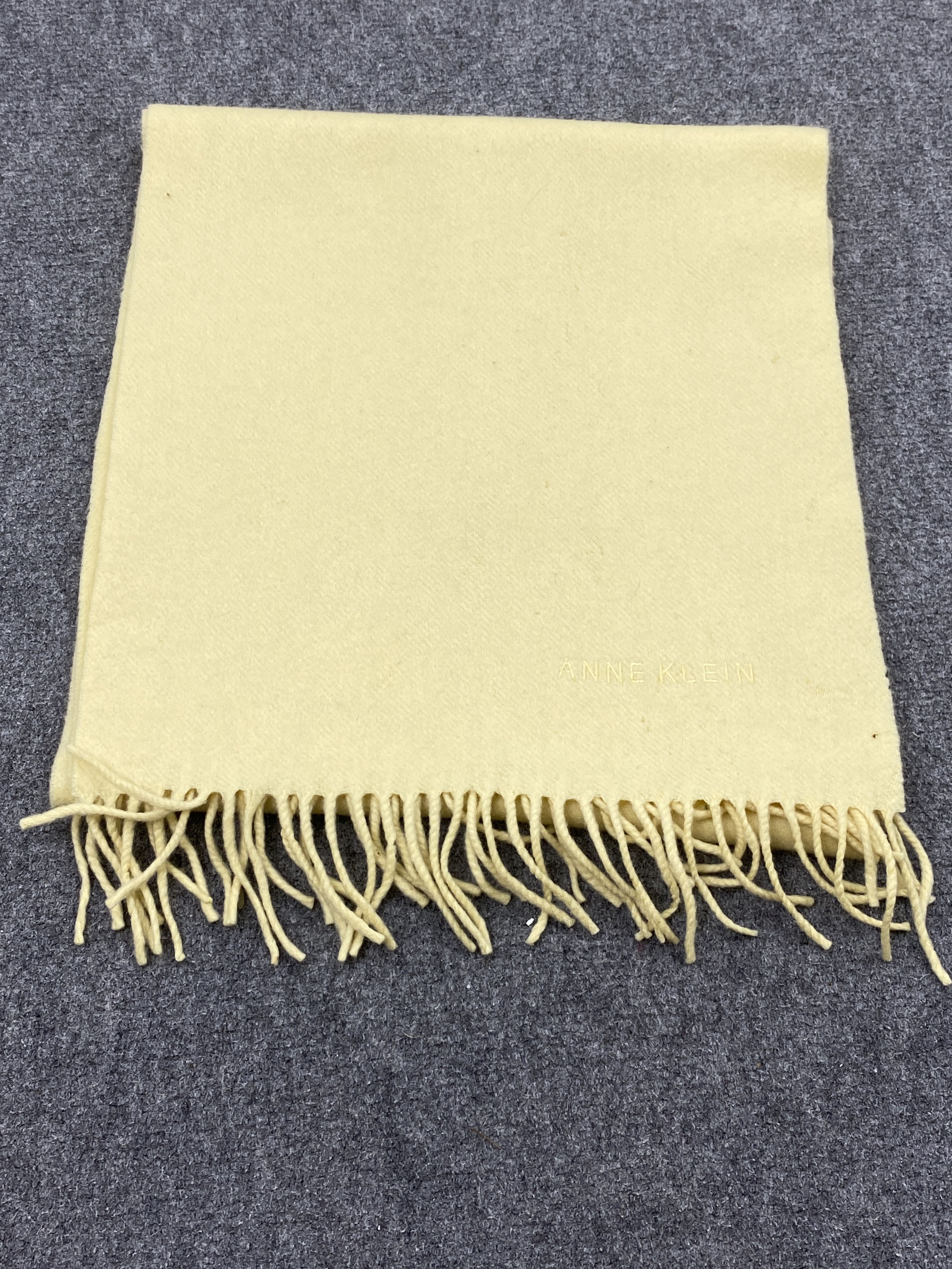 Other Vintage Anne Klein Scarf / Muffler / Neckwear - SC0007 Size ONE SIZE - 4 Thumbnail
