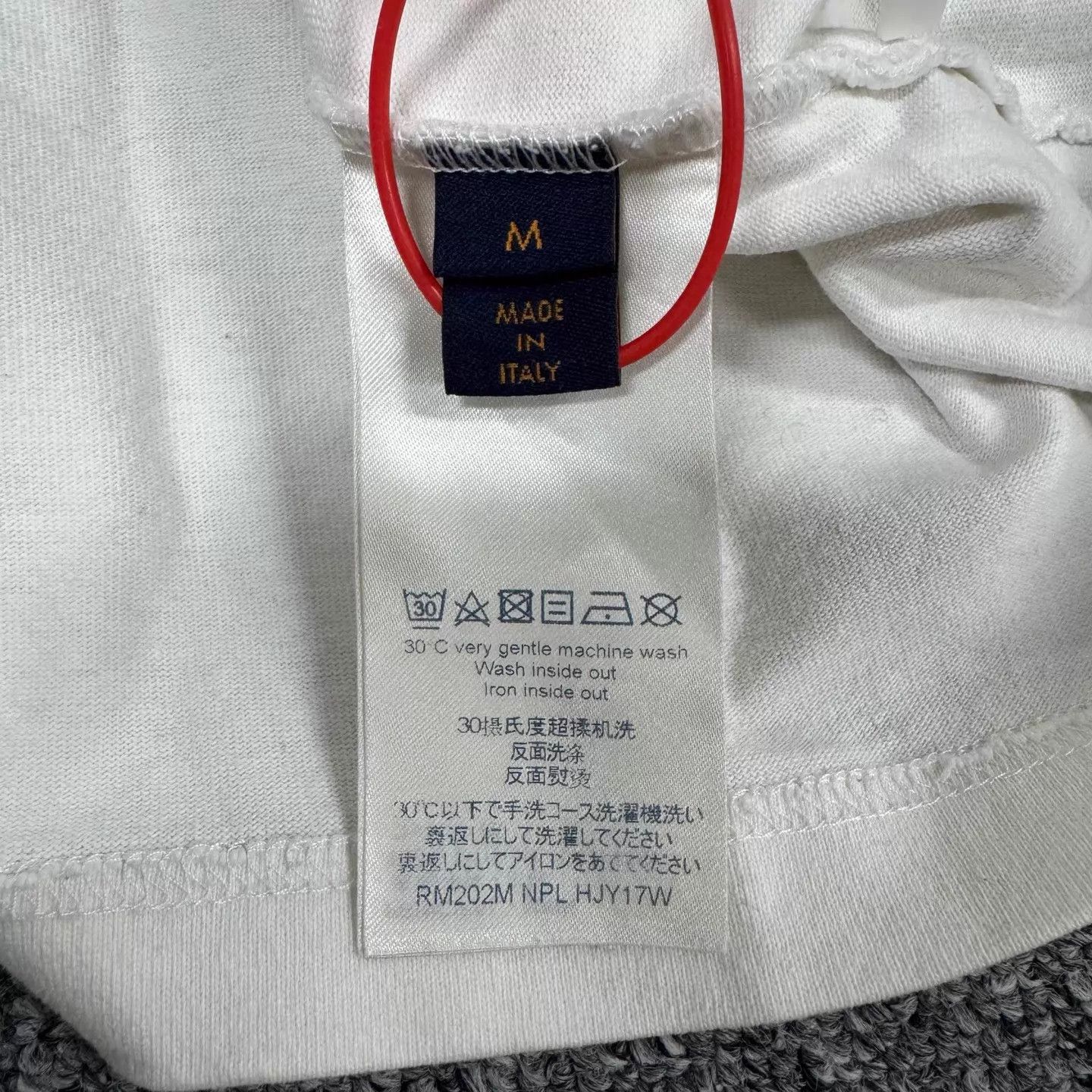 Louis Vuitton LV Script Embroidered Short Sleeve T-shirt M 99 New Size US M / EU 48-50 / 2 - 7 Thumbnail